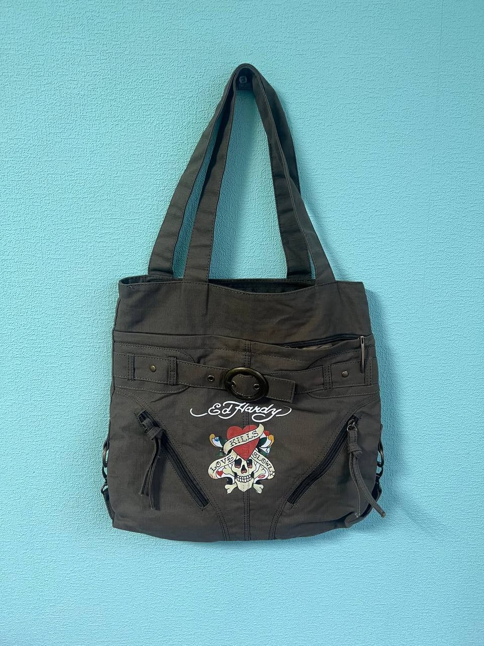 Ed Hardy VINTAGE ED HARDY BY CHRISTIAN AUDIGIER DESIGNER RETRO 90s Size ONE SIZE - 1 Thumbnail