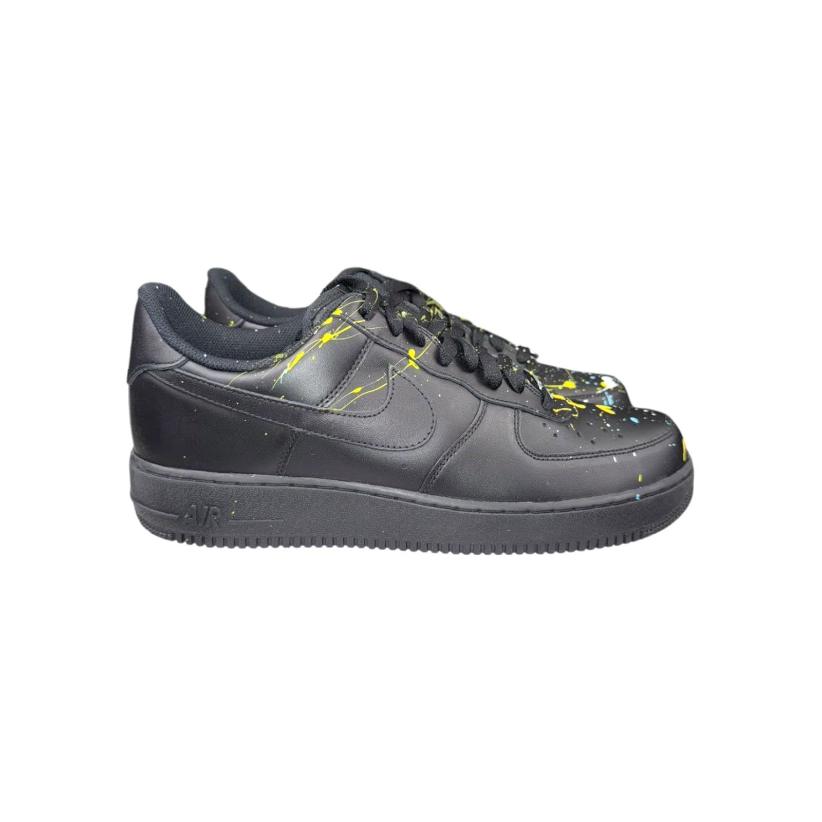 Nike Nike Air Force 1 Black Custom 1 of 1 Airlanta Paint Splatter Size 13 RARE Mens Shoes Size US 13 / EU 46 - 4 Thumbnail