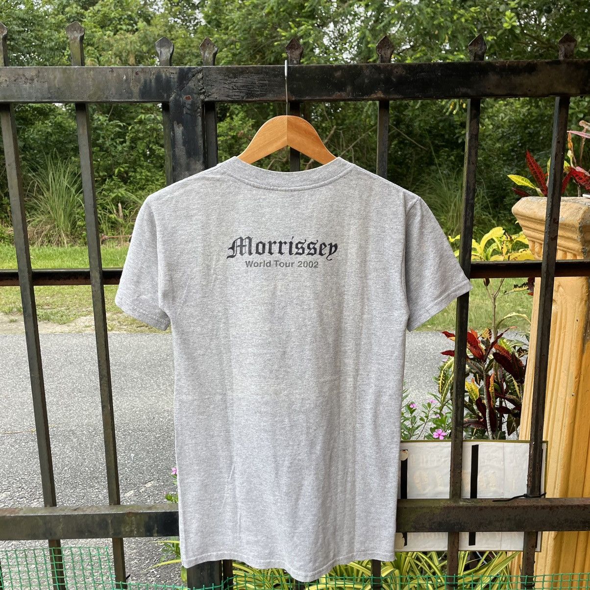 Morrissey 🔥Vintage 2002 Morrissey Britpop Icon World Tour Promo Tee Size US XS / EU 42 / 0 - 2 Thumbnail