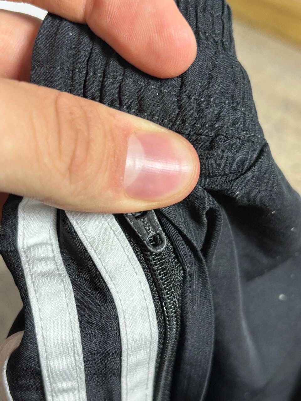 Adidas Adidas x Gallery Dept Balenci style! Painted Nylon Pants Y2K Size US 32 / EU 48 - 13 Thumbnail