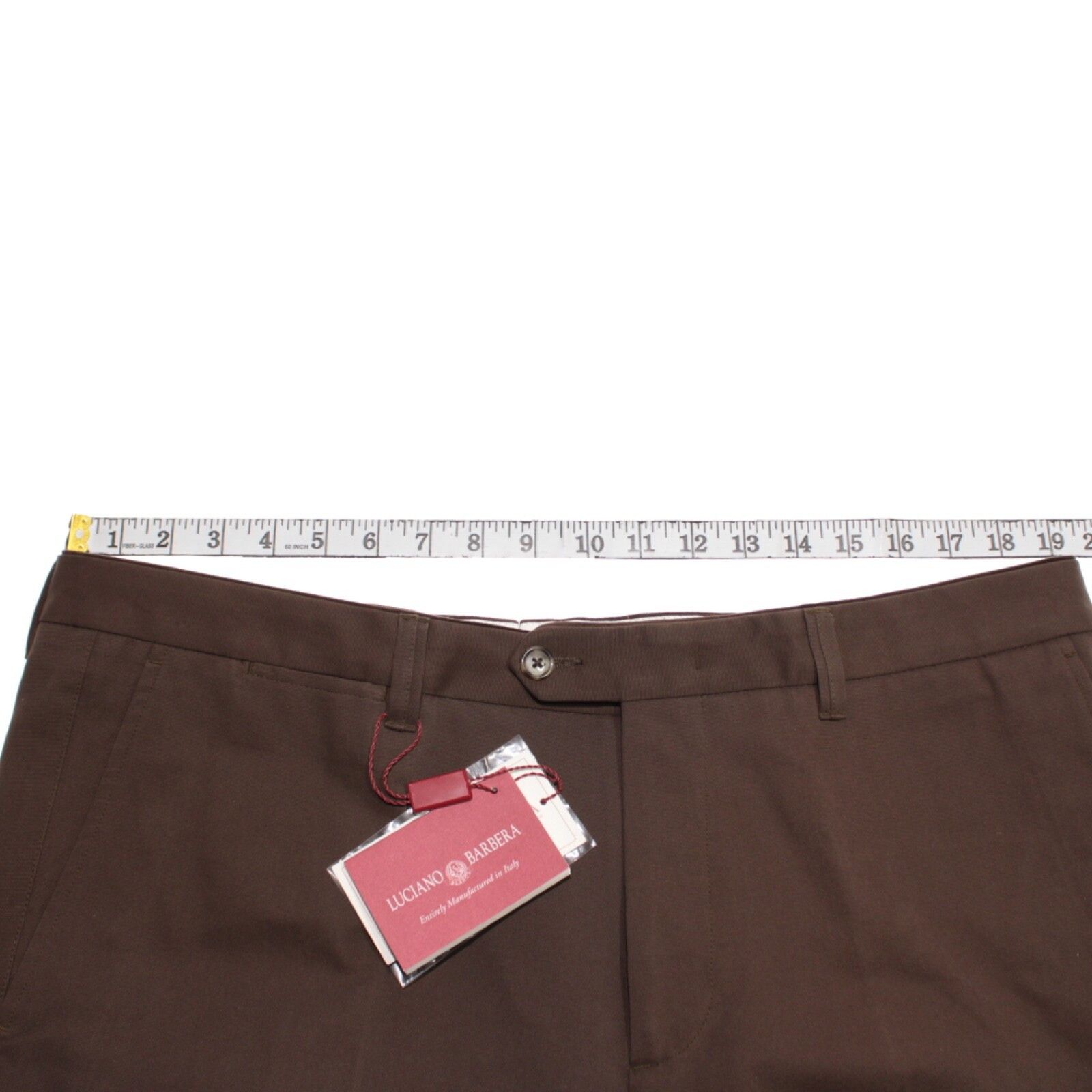 Luciano Barbera Luciano Barbera New with tags Chino Size 40 US In Brown Size US 40 / EU 56 - 7 Thumbnail