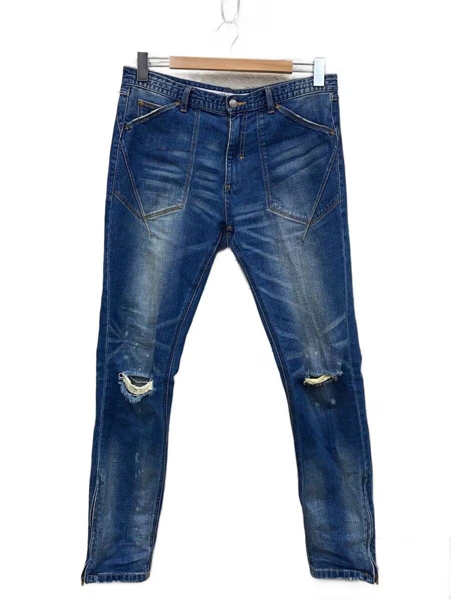 Number (N)ine Aged Denim Jeans Size US 33 - 1 Thumbnail