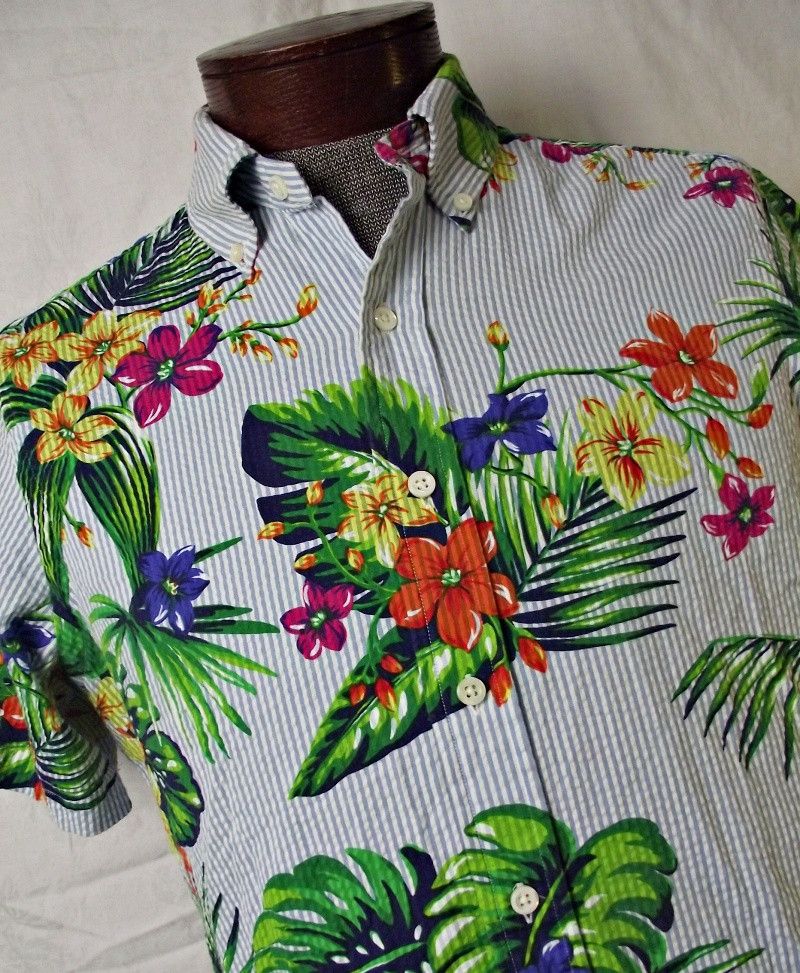 Ralph lauren mens hawaiian shirts best sale