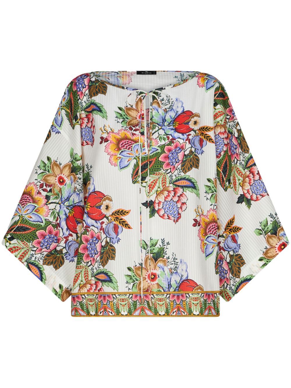 Etro COTTON AND SILK BLEND TOP Size S / US 4 / IT 40 - 1 Thumbnail