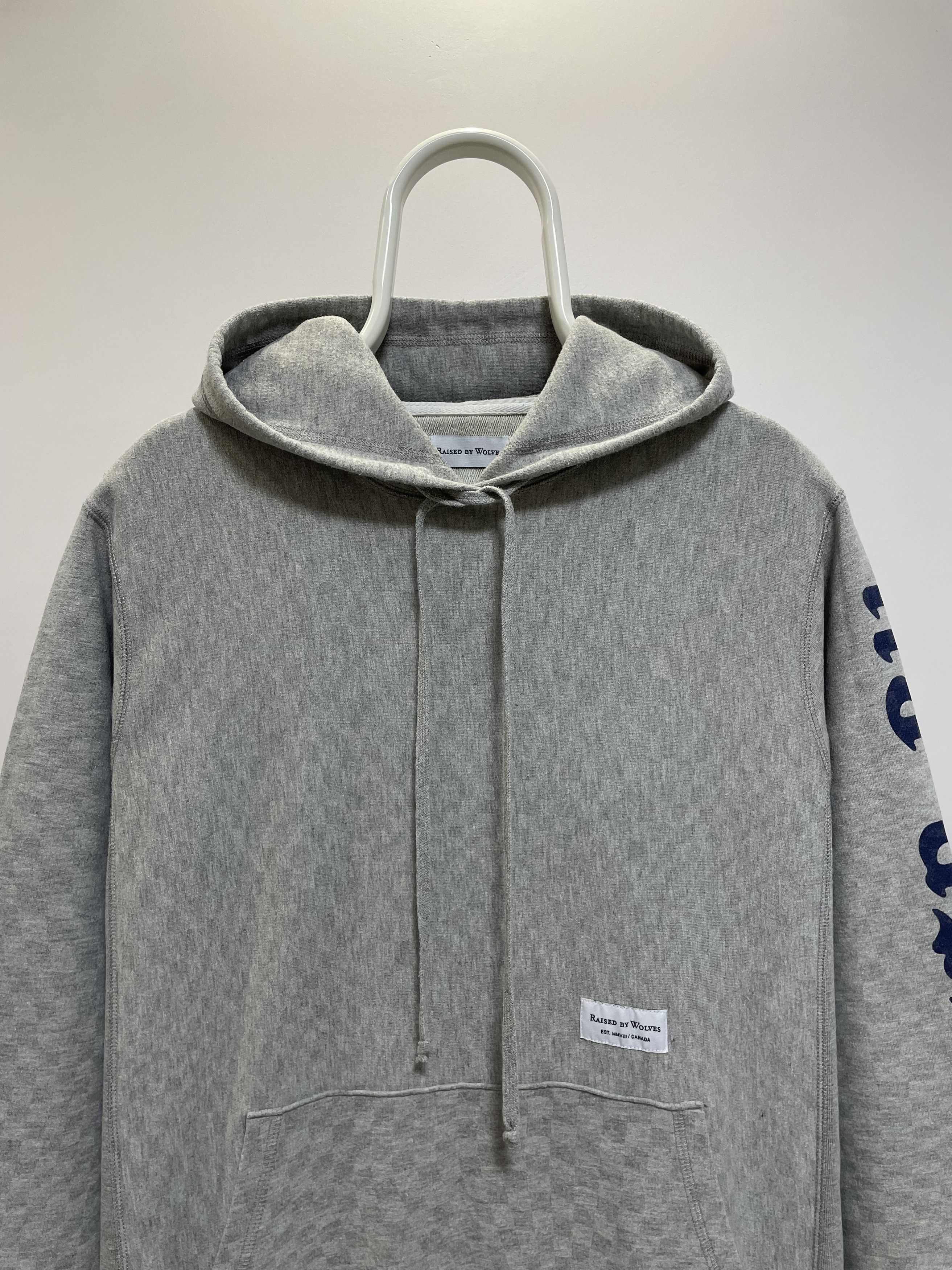 Raised By Wolves Raised By Wolves Hoodie Big Logo Hoody Canada Sweat Gray Size US L / EU 52-54 / 3 - 5 Thumbnail