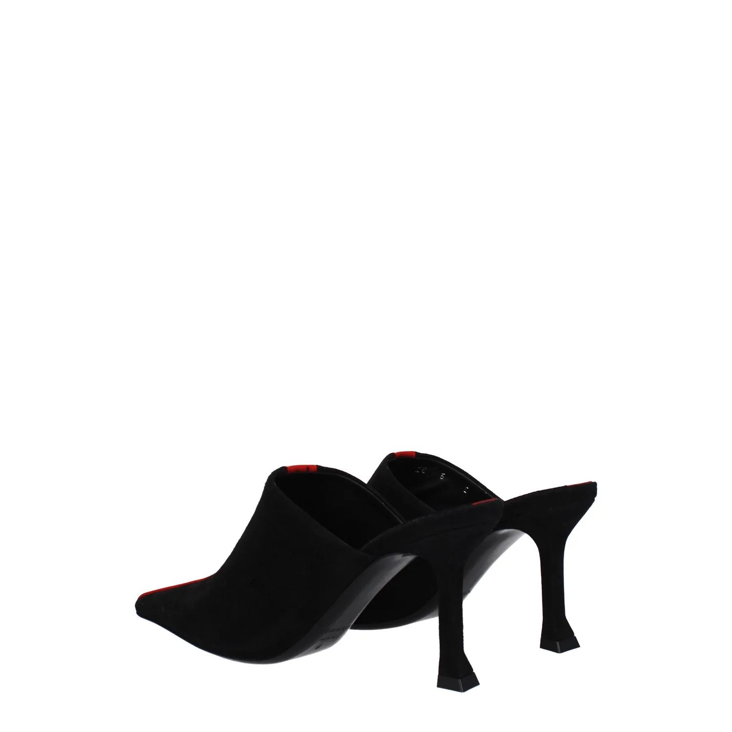 Salvatore Ferragamo ob1o1e1224 Suede Sandals in Black Size US 6.5 / IT 36.5 - 4 Thumbnail