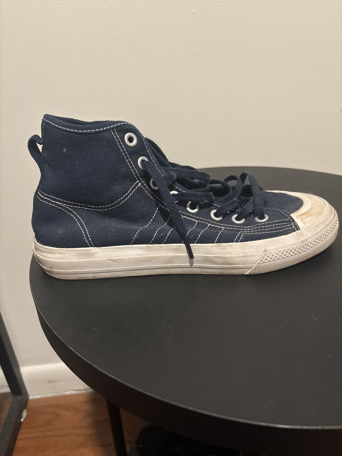 Adidas Adidas Nizza Hi-Top Blue Size 9 Size US 9 / EU 42 - 6 Thumbnail
