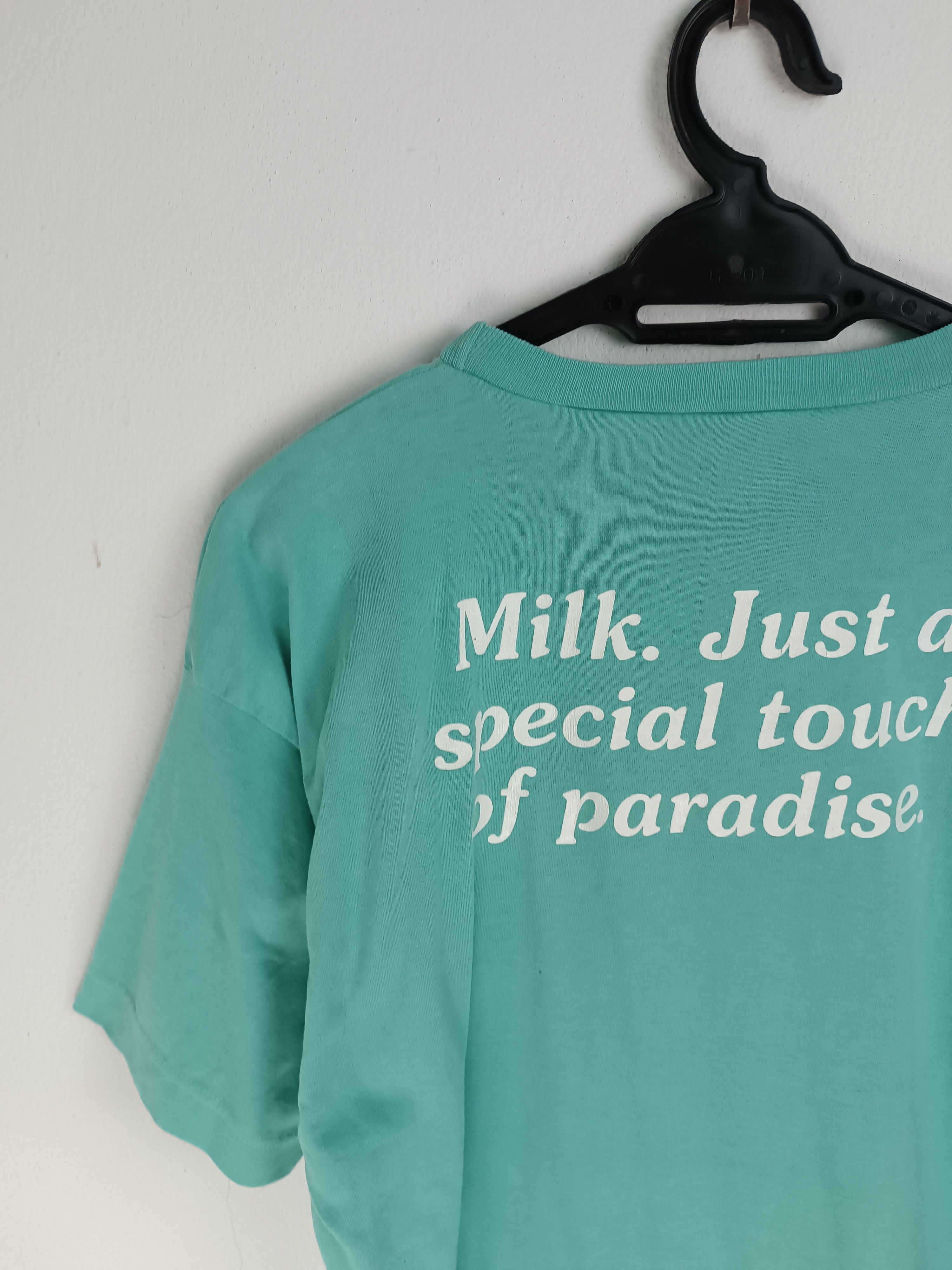 Vintage VINTAGE 90'S MILK SPECIAL TOUCH OF PARADISE TEE VERY RARE Size US M / EU 48-50 / 2 - 15 Thumbnail