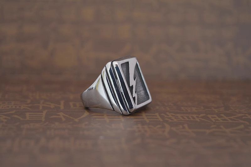 Jewelry Lightning Rare Jewelry Rings Open Chrome Ring (Size 7-13) Size ONE SIZE - 4 Thumbnail