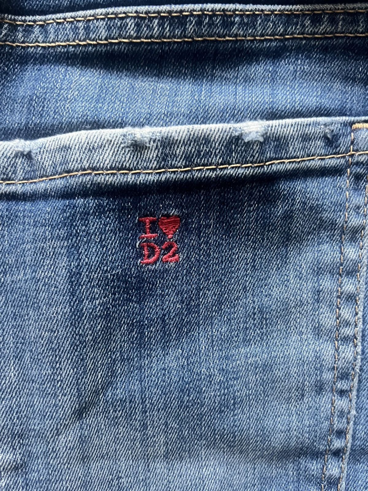 Dsquared2 Dsquared2 Denim Slim Fit Jeans Drill Skinny Distressed Size US 30 / EU 46 - 7 Thumbnail