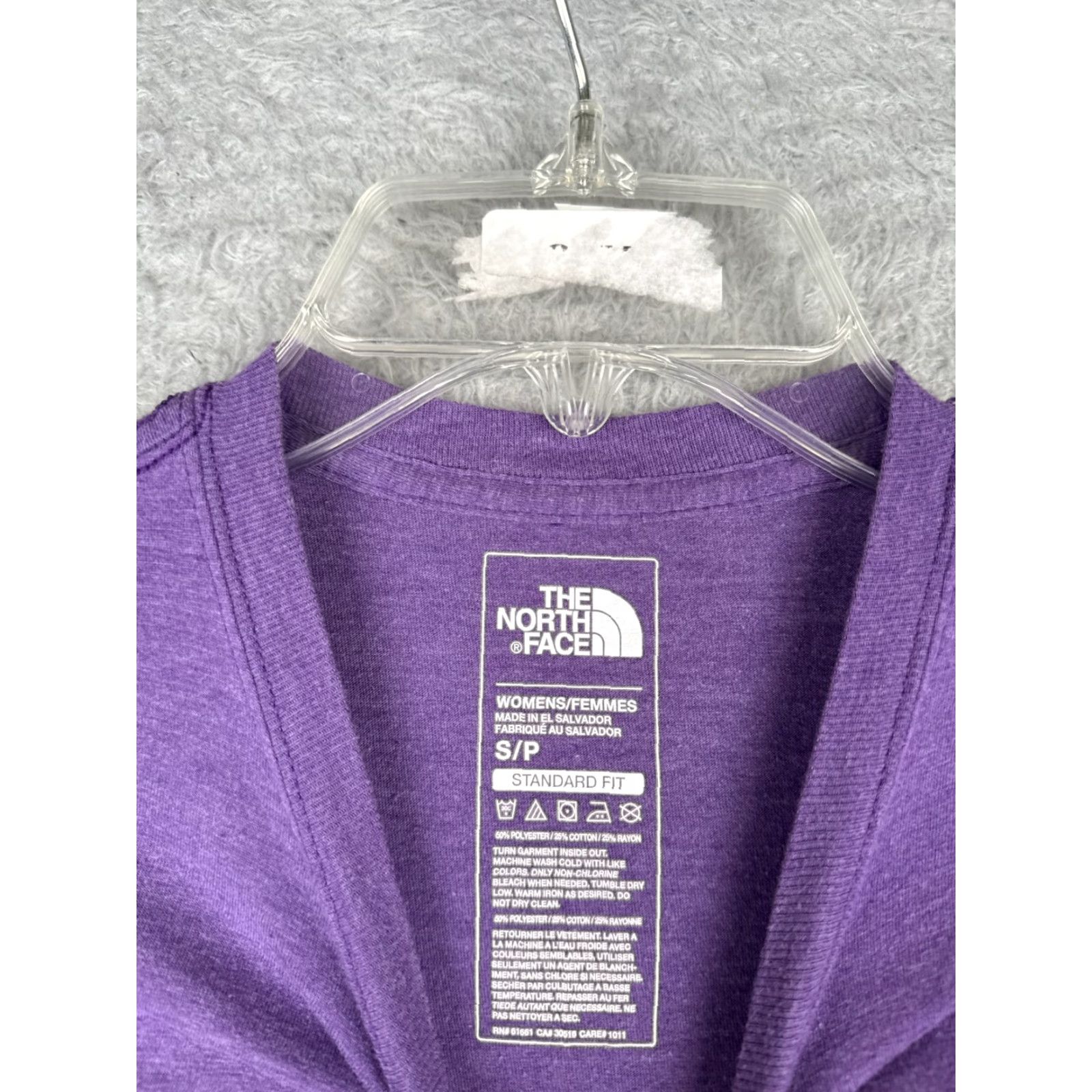 The North Face The North Face Women’s Tank Top Small Purple Cotton Crew Neck Casual Outdoor Size S / US 4 / IT 40 - 7 Thumbnail