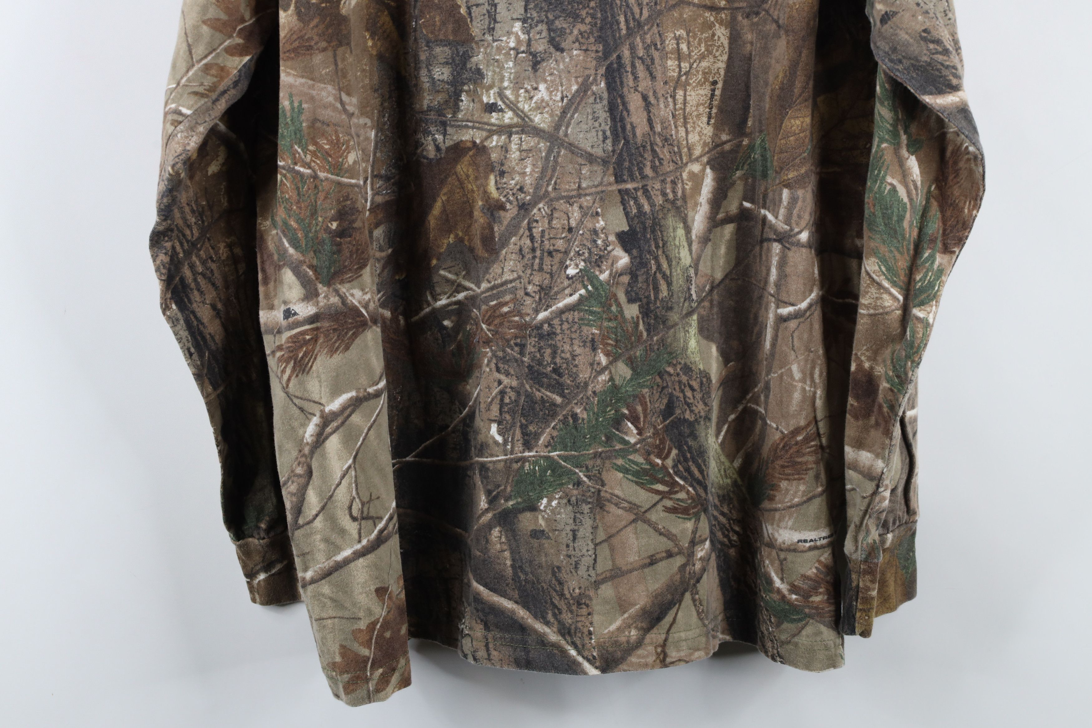 Vintage Vintage Streetwear Camouflage Long Sleeve T-Shirt Cotton Size US XL / EU 56 / 4 - 7 Thumbnail