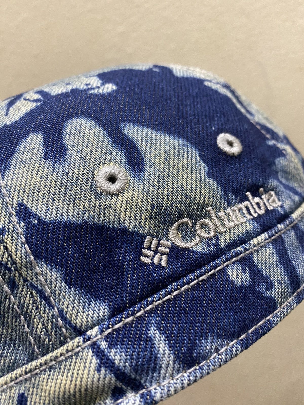 Columbia × Vintage Columbia Denim Tie-Dye Fitted Cap Size ONE SIZE - 2 Thumbnail