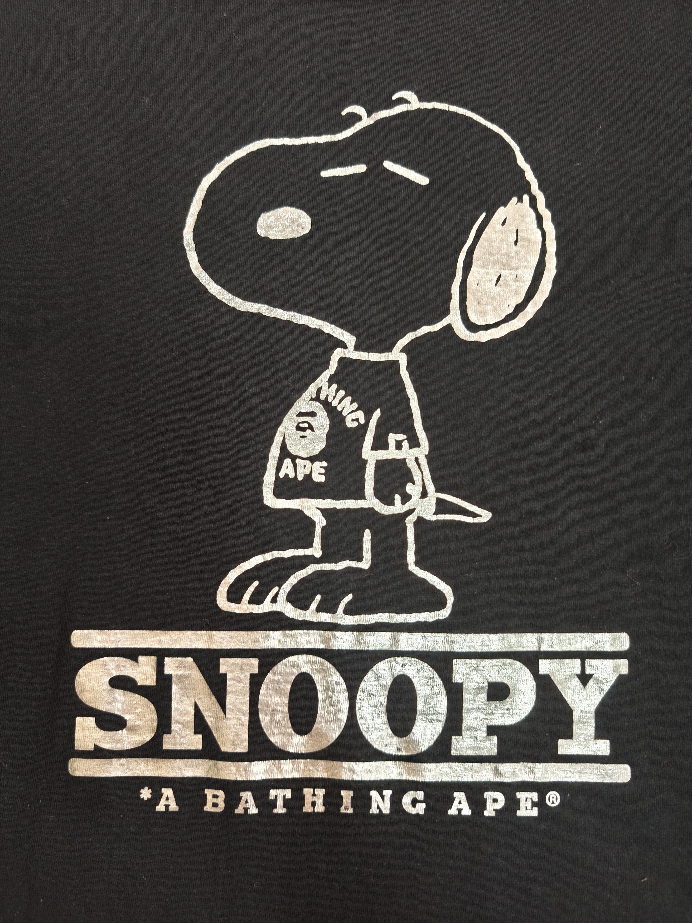 Bape × Peanuts Peanuts x A Bathing Ape 2014 Tee - Snoopy Size US M / EU 48-50 / 2 - 5 Thumbnail