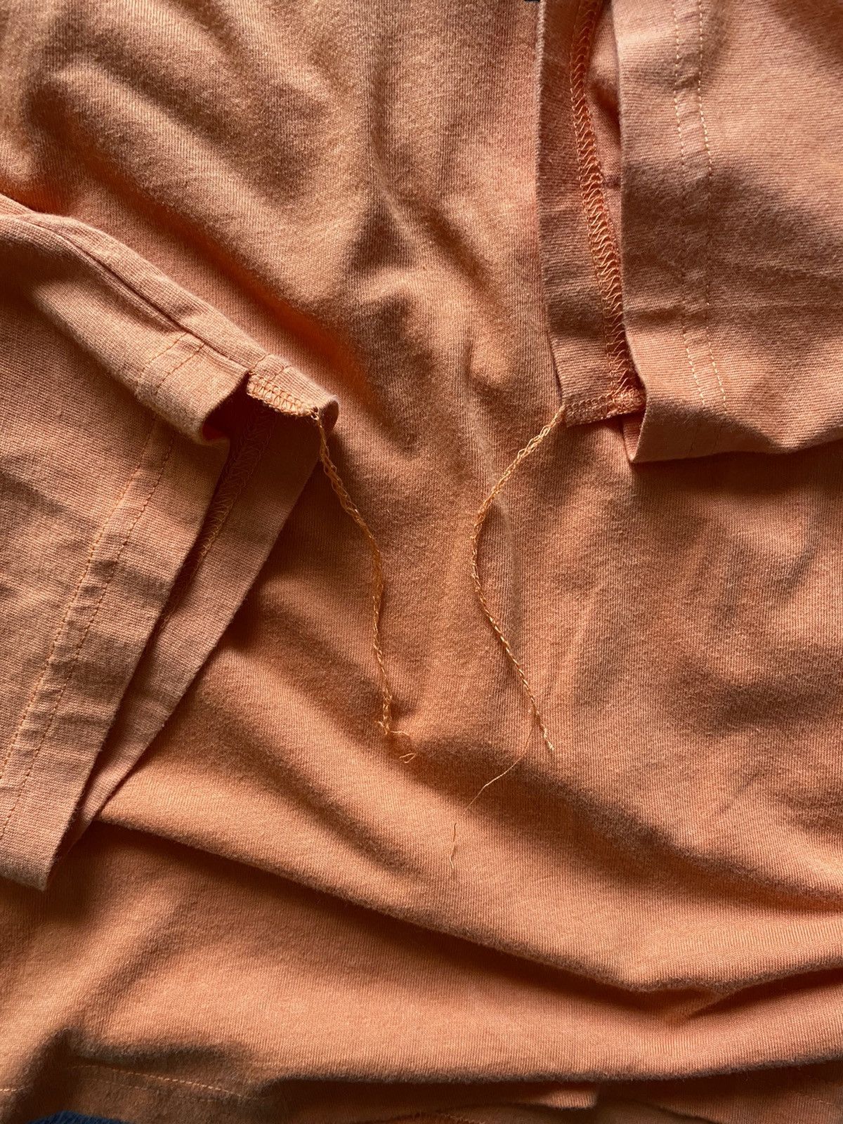 Vetements Matterhorn Orange Cotton T-shirt Hoodie