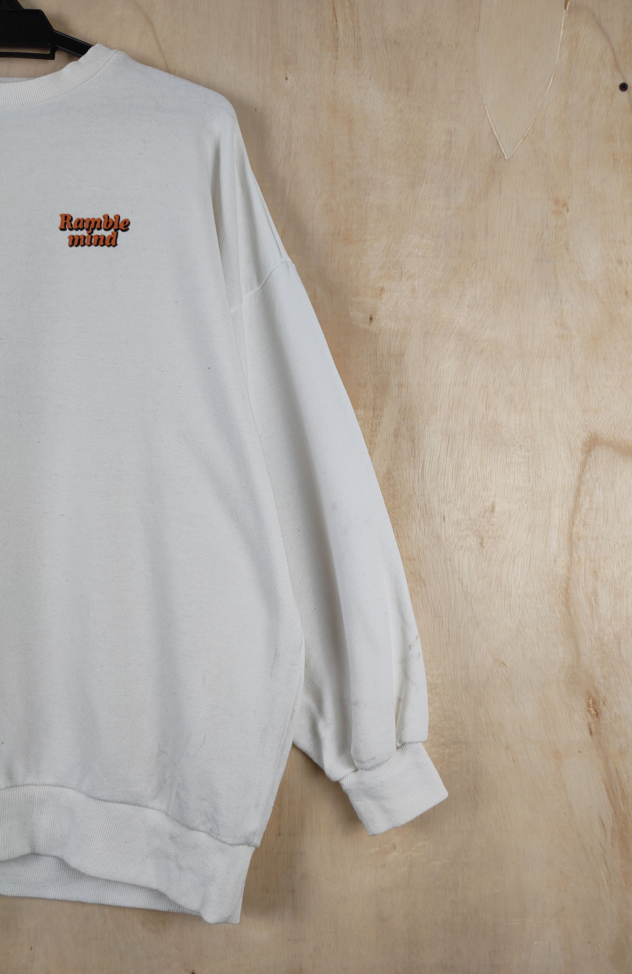 Japanese Brand × Vintage Ingni japan White Sweatshirts #S2558 Size US M / EU 48-50 / 2 - 6 Thumbnail
