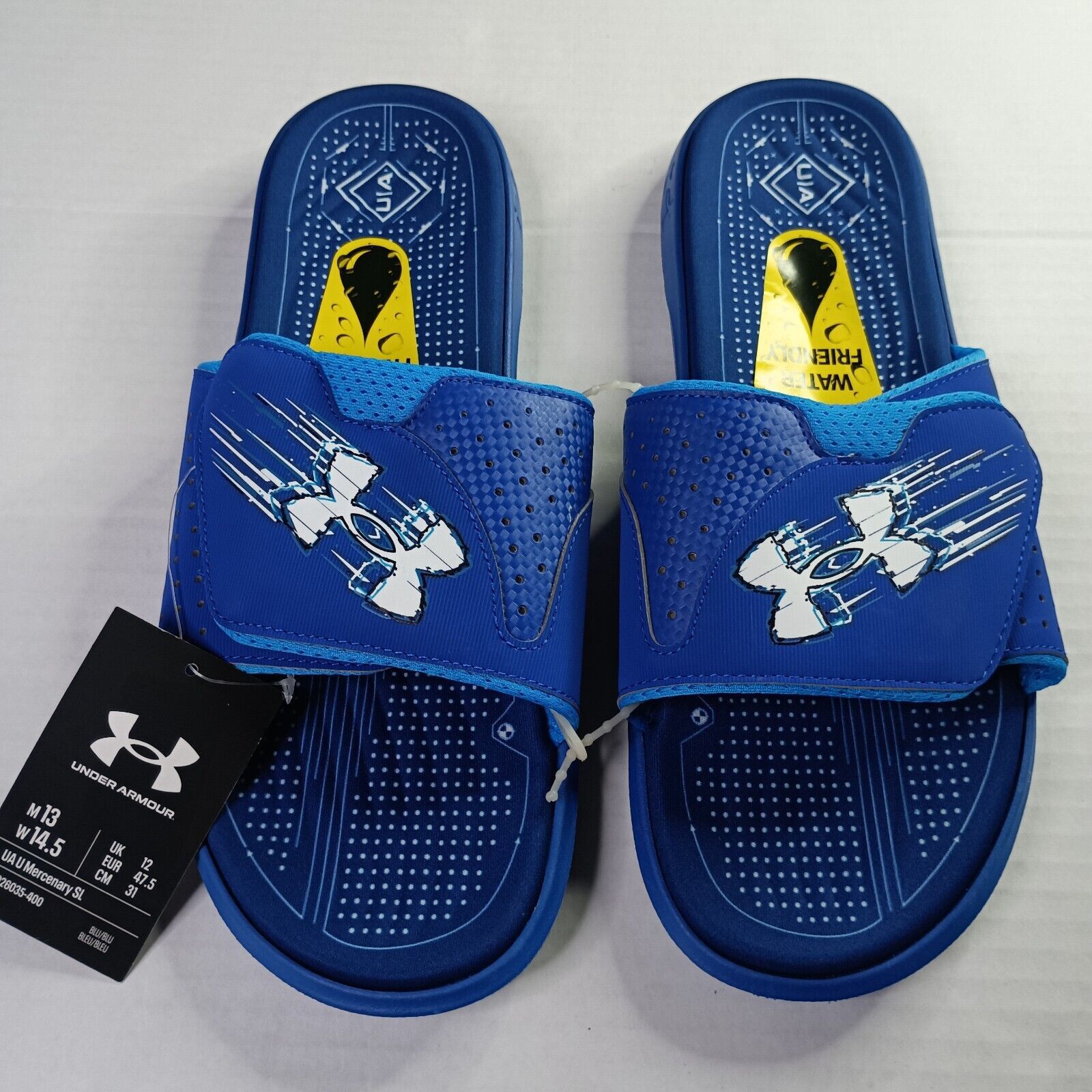 Under Armour Under Armour Mercenary Slides Water Friendly Sandals Mens 13 Size US 13 / EU 46 - 1 Thumbnail