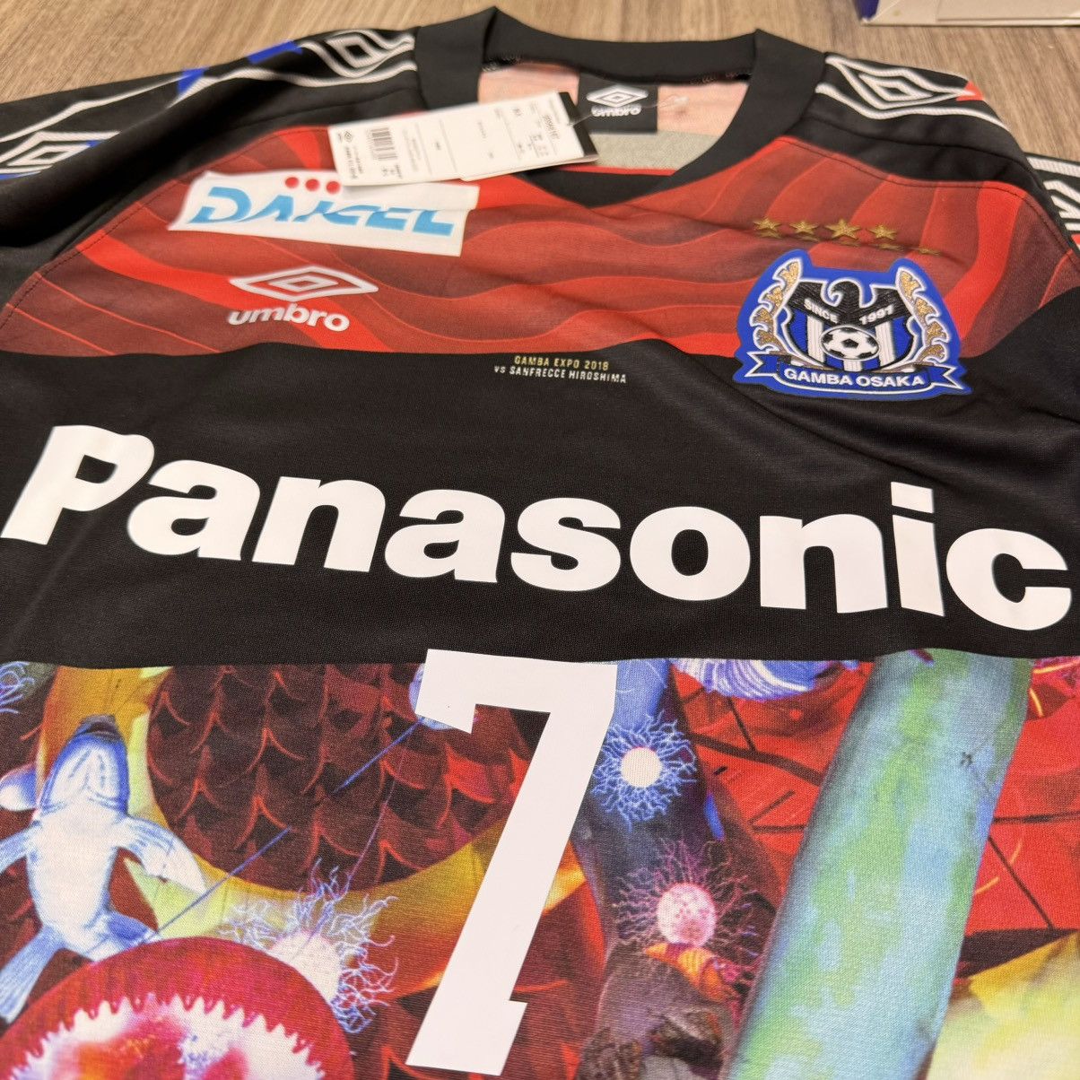 Umbro Osaka Gamba 2018 special edition jersey #7 Endo (Bnwt) Size US M / EU 48-50 / 2 - 6 Thumbnail