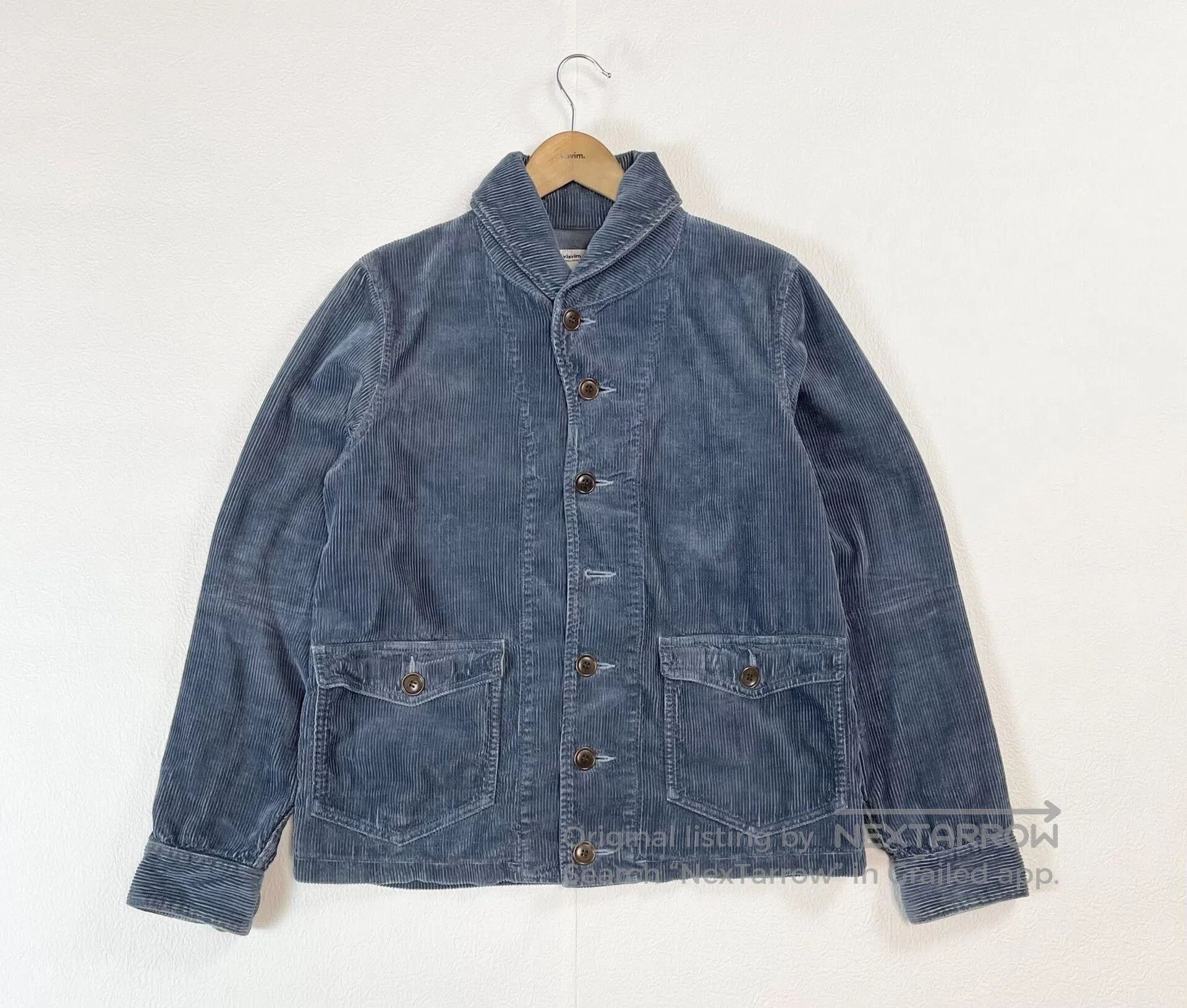 Visvim visvim kobuk shawl corduroy jacket. Size US M / EU 48-50 / 2 - 1 Thumbnail