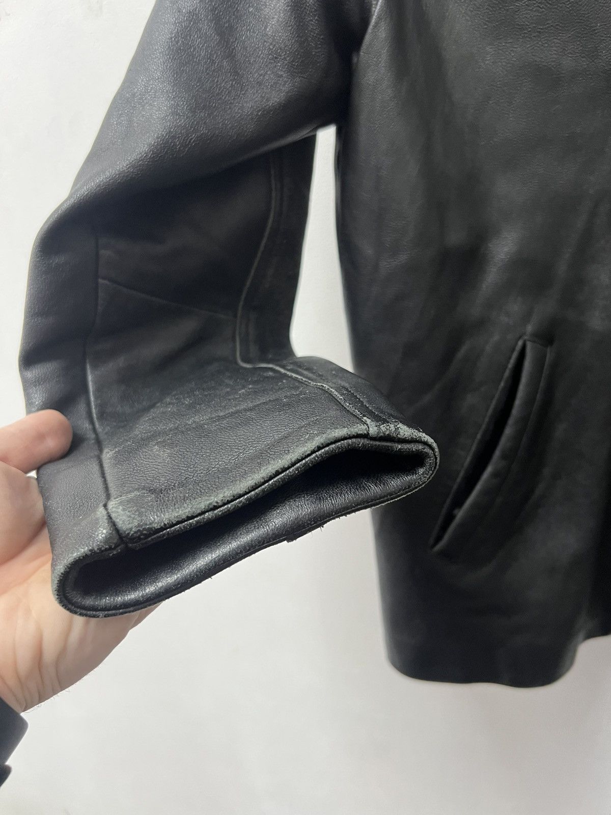 Versace Vintage Versace Leather Jacket size S Mens Luxury Size US S / EU 44-46 / 1 - 9 Thumbnail