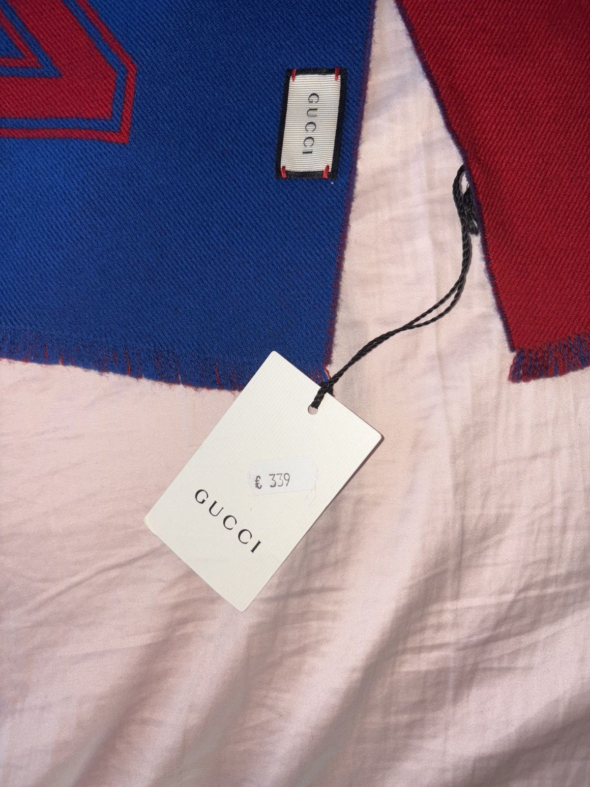 Gucci Gucci L'Aveugle Wool Tiger Scarf Size ONE SIZE - 4 Thumbnail