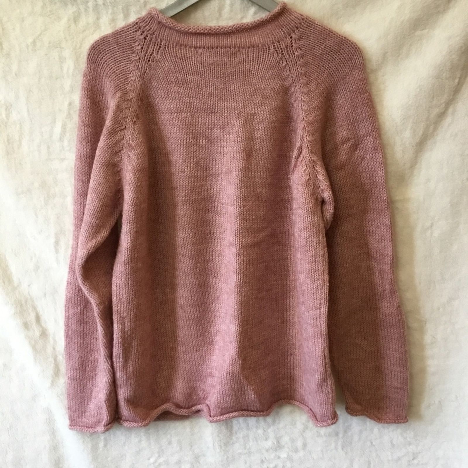 Other American South Side Pink Alpaca Wool Sweater Size M / US 6-8 / IT 42-44 - 4 Thumbnail