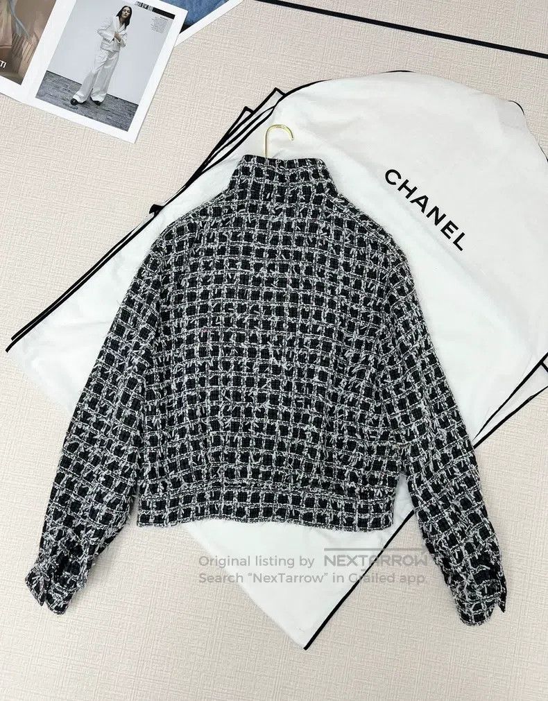 Chanel Chanel 23A high-end handicraft workshop series thin coat Size XS / US 0-2 / IT 36-38 - 4 Thumbnail