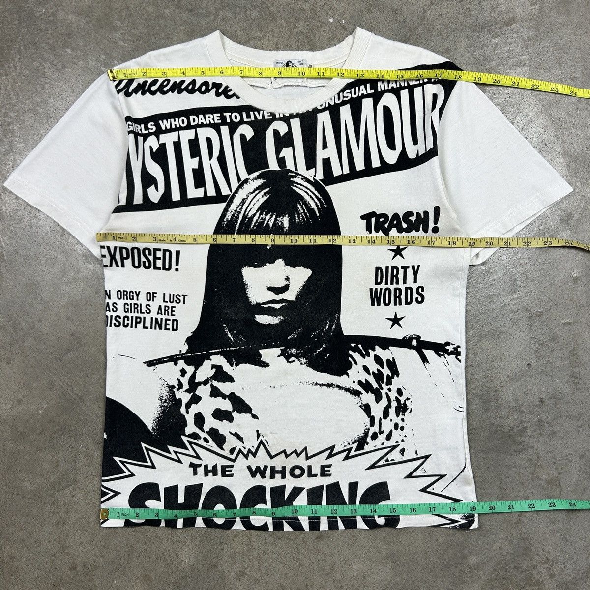Hysteric Glamour Hysteric Glamour Trash Dirty Words Size US M / EU 48-50 / 2 - 9 Thumbnail