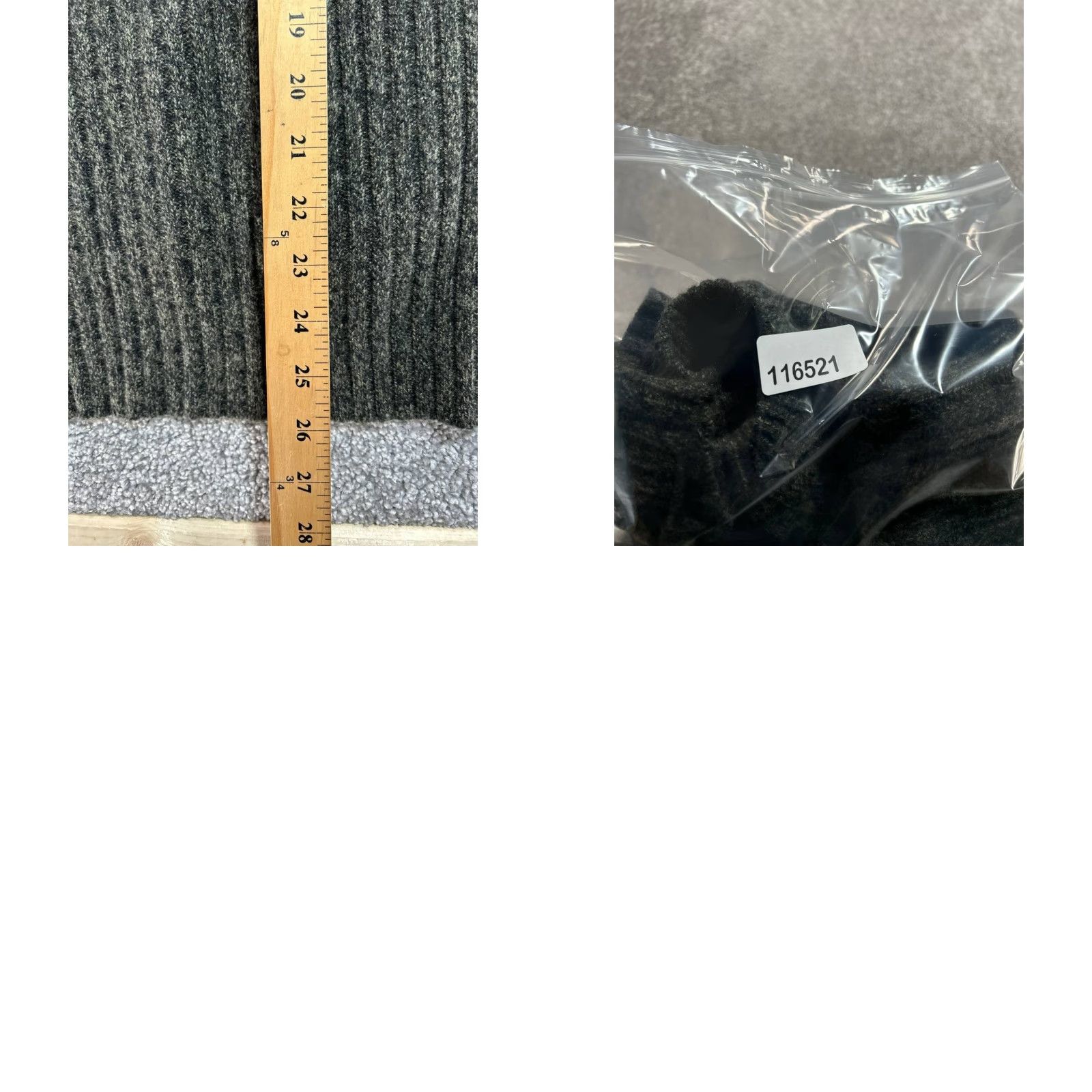 Rag & Bone Rag And Bone New York Sweater Womens XS Gray Cashmere Crew Neck High Low Hem Sweater Pullover Casual Womens XS Grey Cashmere Crew Neck Rag & Bone Size XS / US 0-2 / IT 36-38 - 8 Thumbnail
