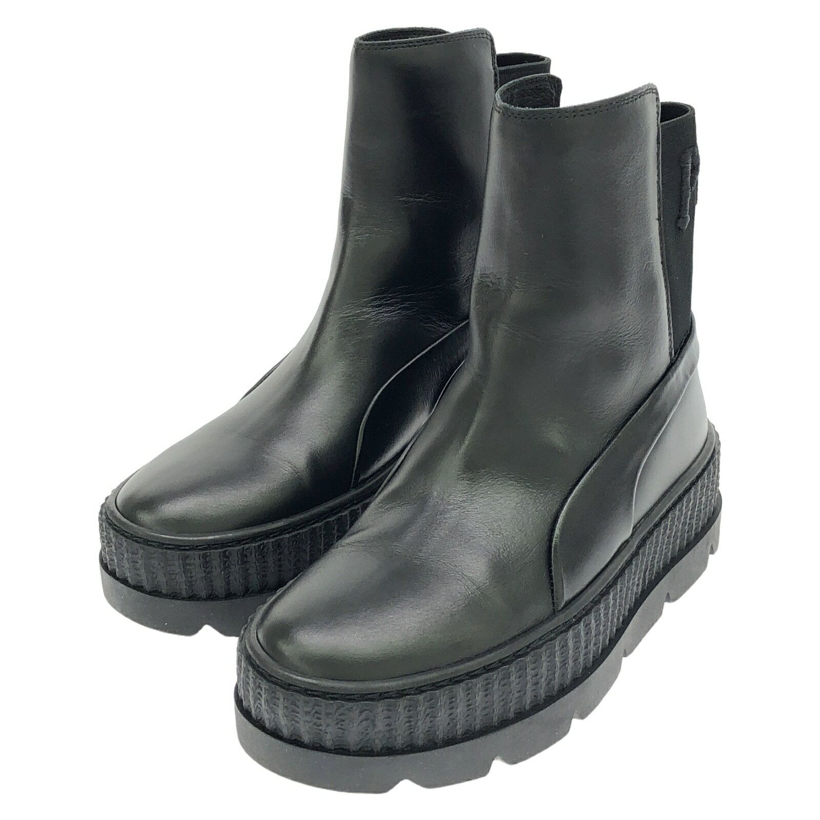 Other Fenty Puma By Rihanna Leather Boots Leather Shoes in Black, Women's