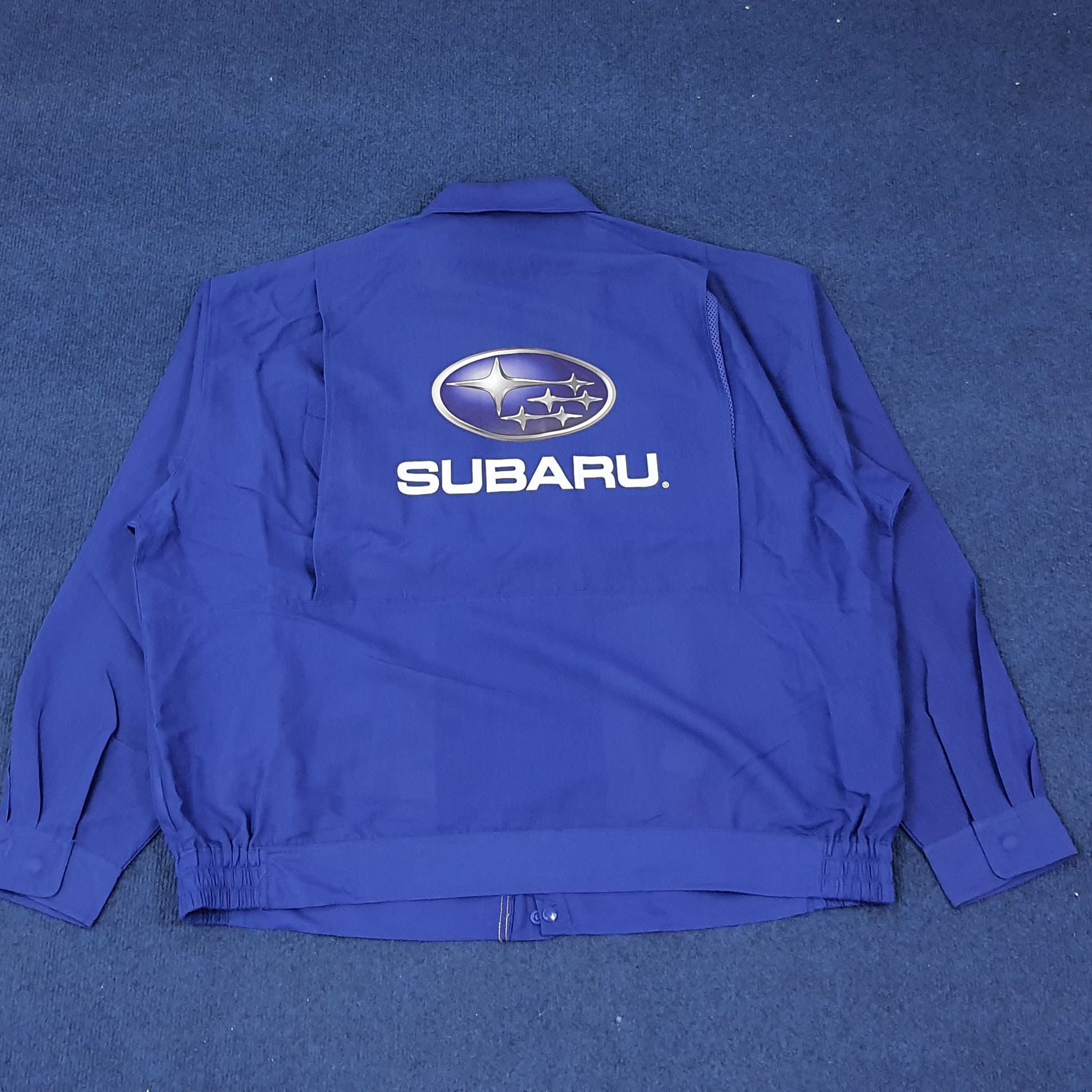 Japanese Brand × Vintage Vintage SUBARU Japan Racing Motorsports Jacket C220N9 Size US XXL / EU 58 / 5 - 1 Thumbnail