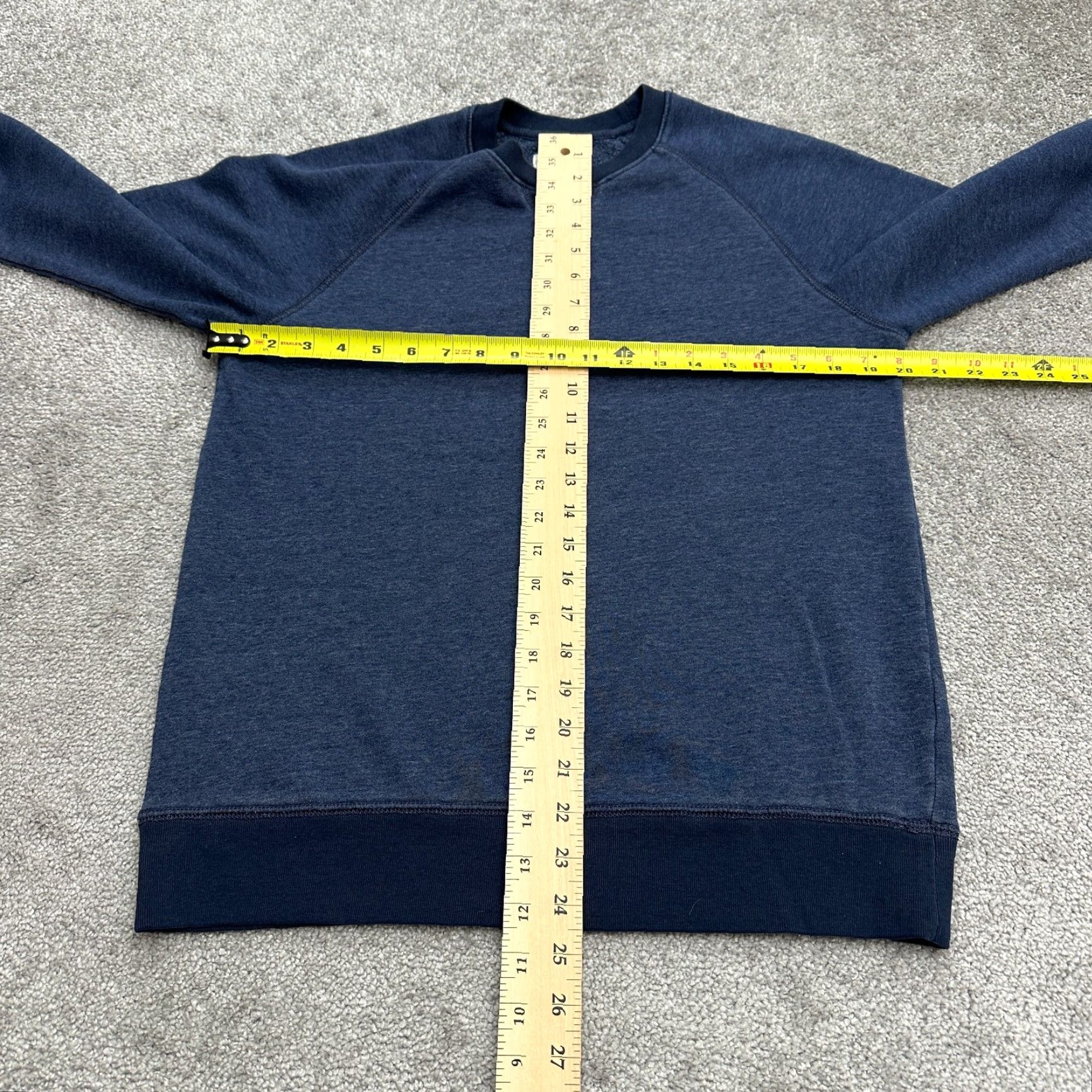Old Navy Old Navy Sweatshirt Mens Small Blue Crew Neck Raglan Sleeve Fleece Pullover Long Sleeve Casual Classic Outdoor Size US S / EU 44-46 / 1 - 7 Thumbnail