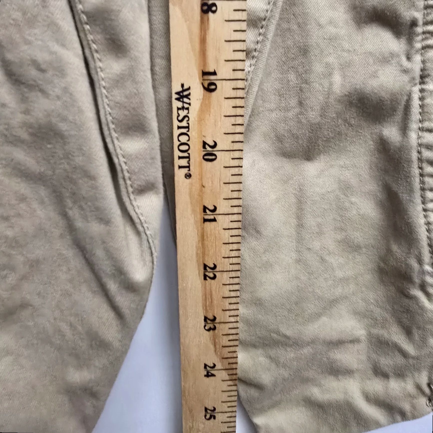 Vintage Freeman Porter Collective Khaki Cotton Military Jacket Women's XL Tan Button Regular Jacket Military Blazer 80s/90s Style Size XL / US 12-14 / IT 48-50 - 7 Thumbnail