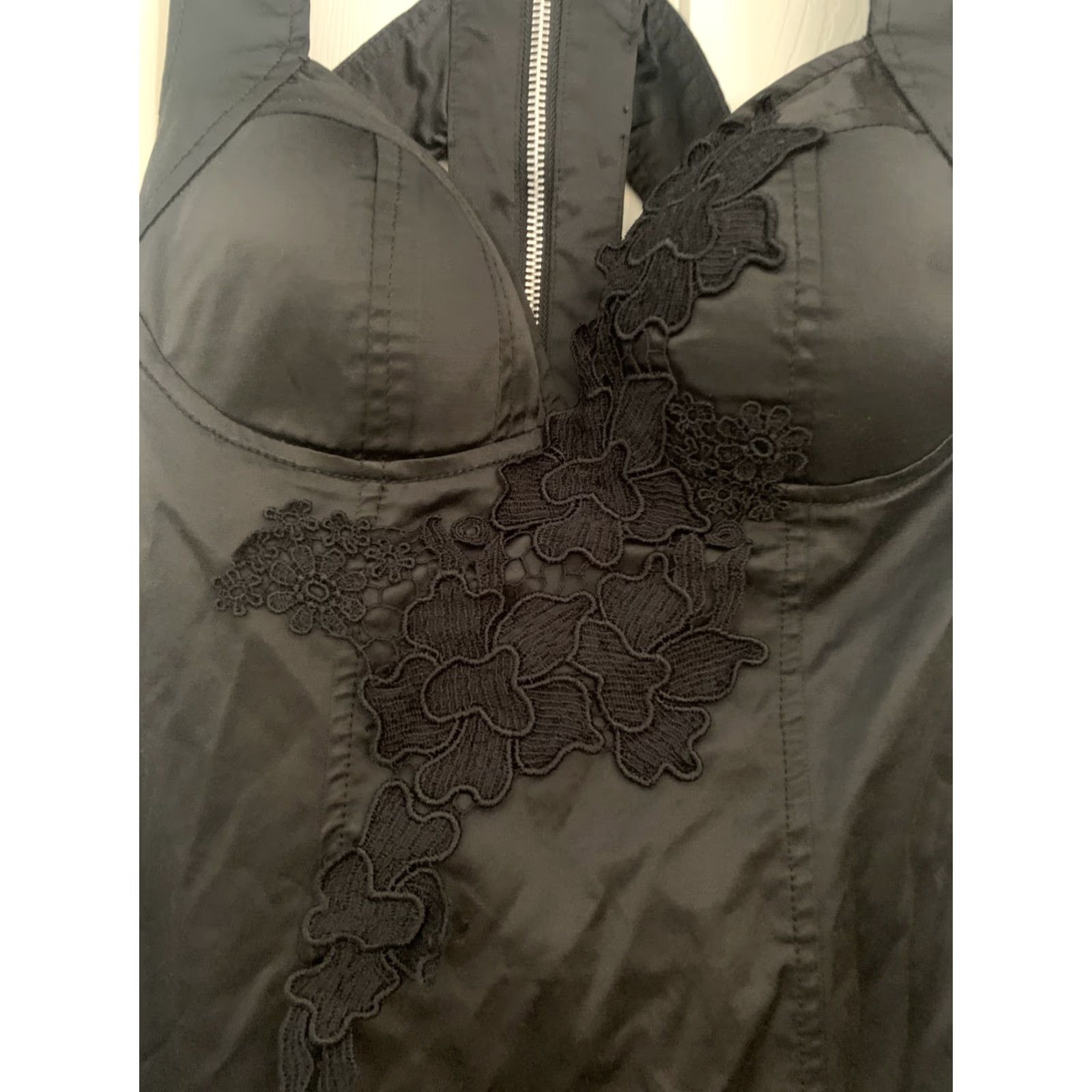 XOXO XOXO Black Dress Size 3/4 Floral Print Sleeveless Sheath Juniors Women Short Size XS / US 0-2 / IT 36-38 - 2 Thumbnail
