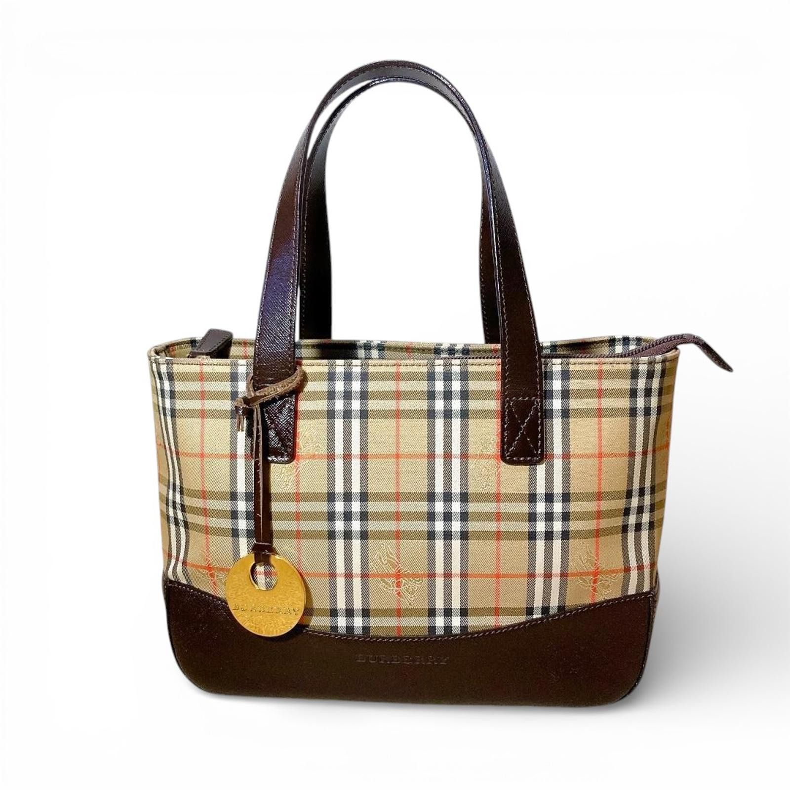 Burberry Burberry - Classic Check Tote Bag Size ONE SIZE - 2 Thumbnail