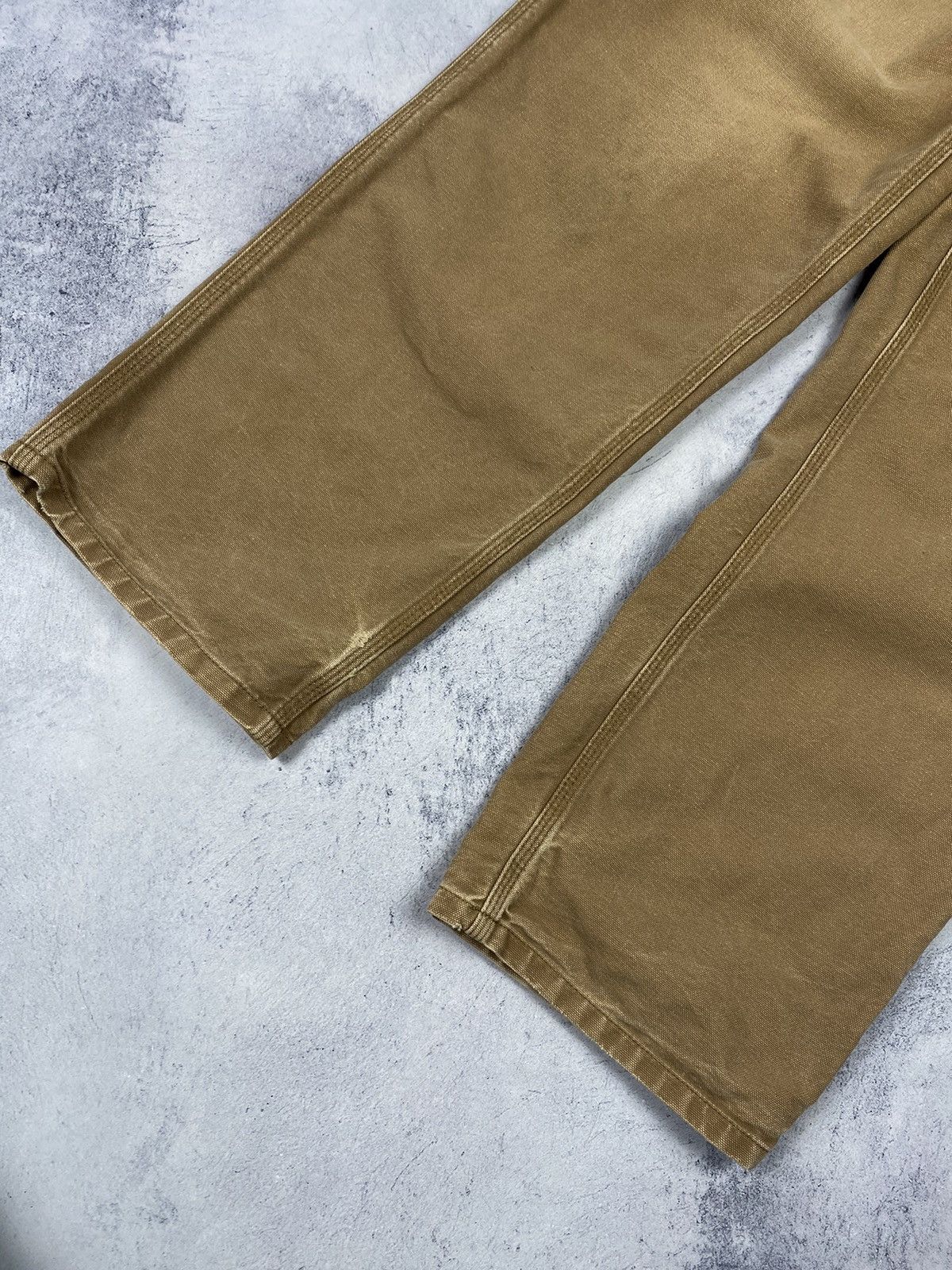 Carhartt Wip × Vintage Vintage Carhartt Single Knee Distressed Denim Work Pants Size US 34 / EU 50 - 12 Thumbnail