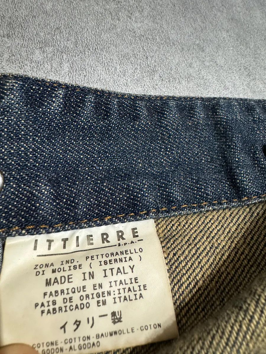 Dolce & Gabbana 2000s Dolce & Gabbana Grey Distressed Aged Denim Jacket Size XS / US 0-2 / IT 36-38 - 6 Thumbnail
