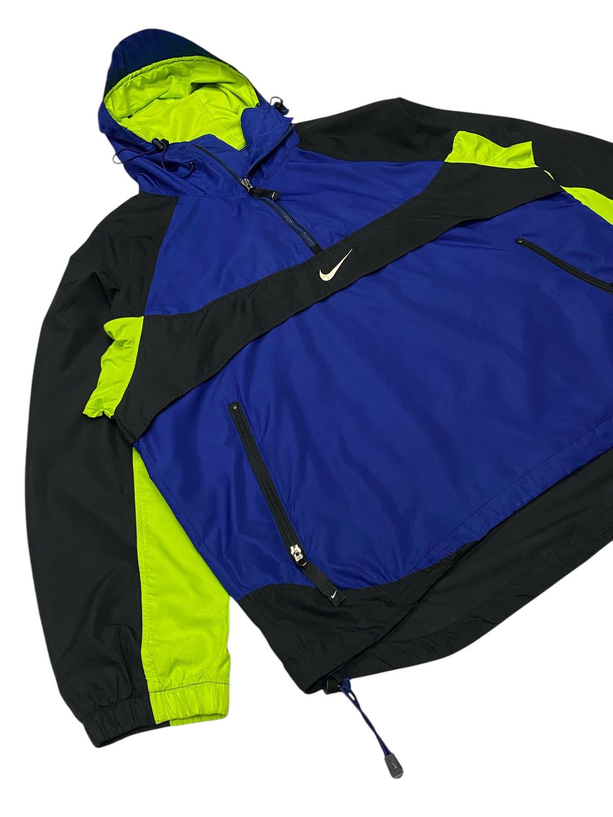 Nike Vintage Nike ACG Anorak Nylon Windbreaker Hoodie Jacket Size US L / EU 52-54 / 3 - 23 Thumbnail