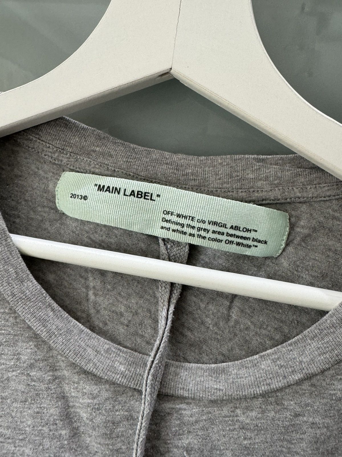 Off-White Rare off-white basic shirt Size US L / EU 52-54 / 3 - 4 Thumbnail