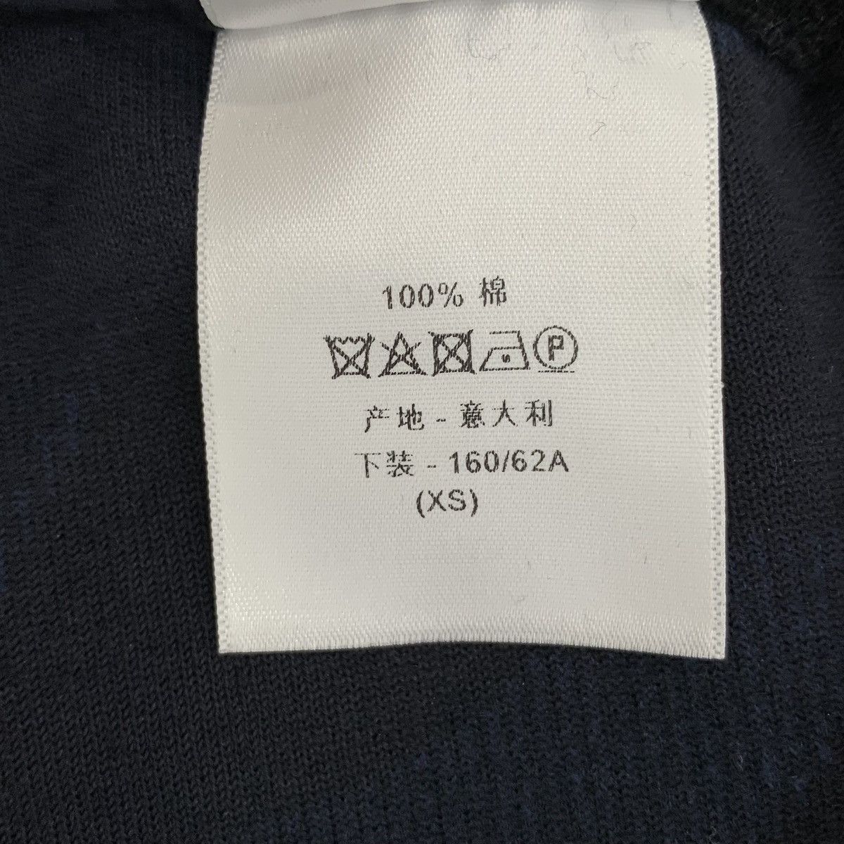 Dior Christian Dior Dark Blue Logo Intarsia Casual Shorts K26WX Size 26" / US 2 / IT 38 - 7 Thumbnail
