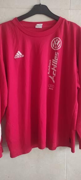 Adidas × Audi Vintage Men's Adidas Jersey 80s SF Ahlum Red Size XL Size US XL / EU 56 / 4 - 13 Thumbnail
