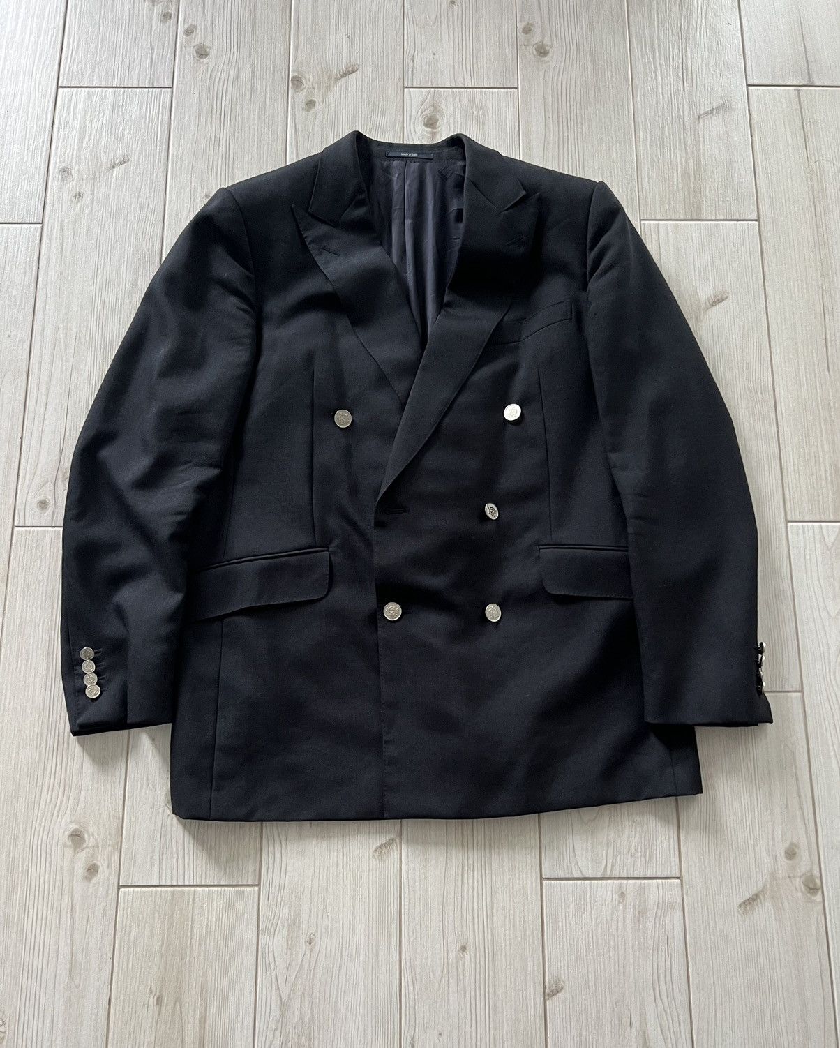 Alfred Dunhill Dunhill Double Breasted Mohair Blazer 54R Made in Italy 5k$ Size 54R - 14 Thumbnail