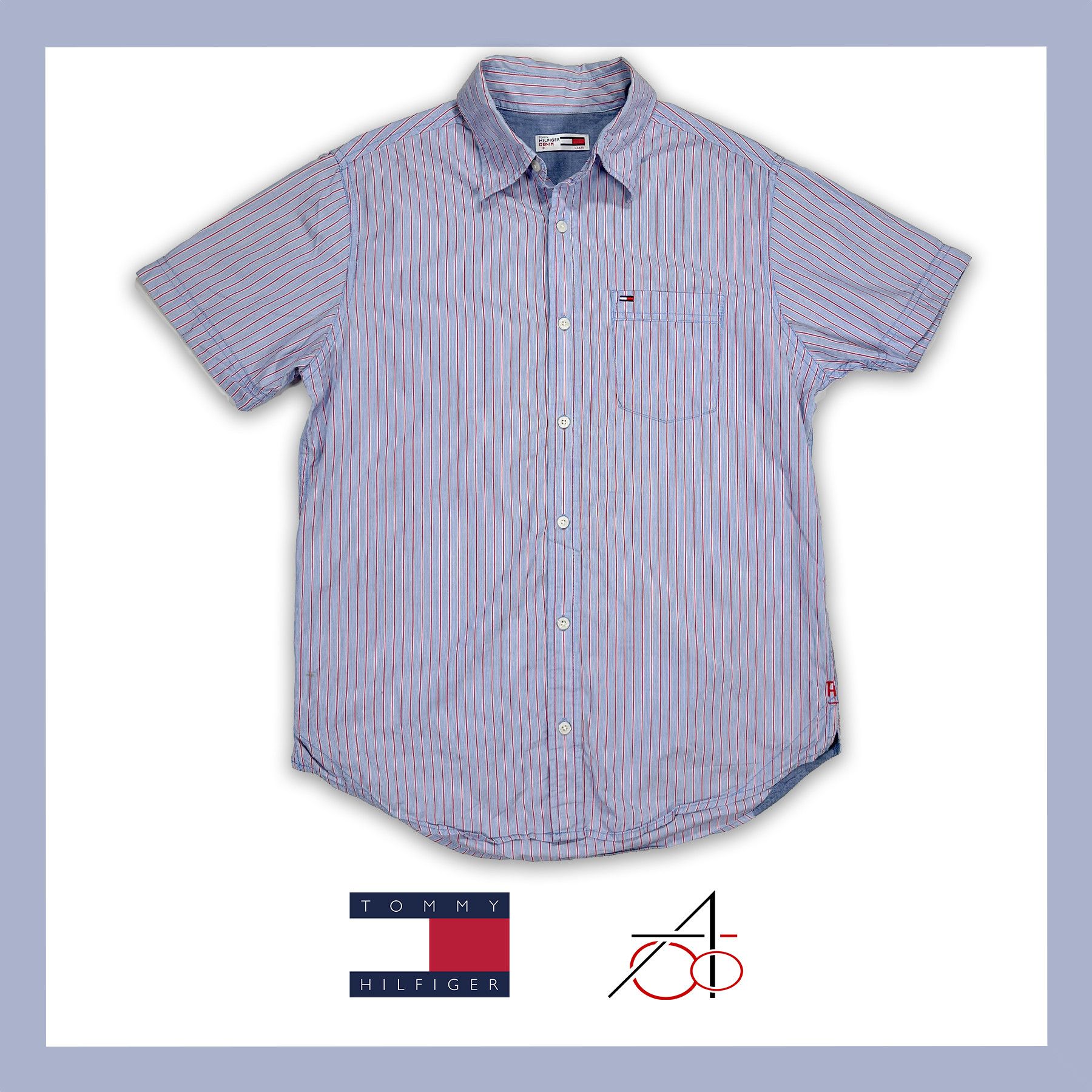 Tommy Hilfiger Tommy Hilfiger Old Money Type Short Sleeve Shirt, S size Size US S / EU 44-46 / 1 - 1 Thumbnail