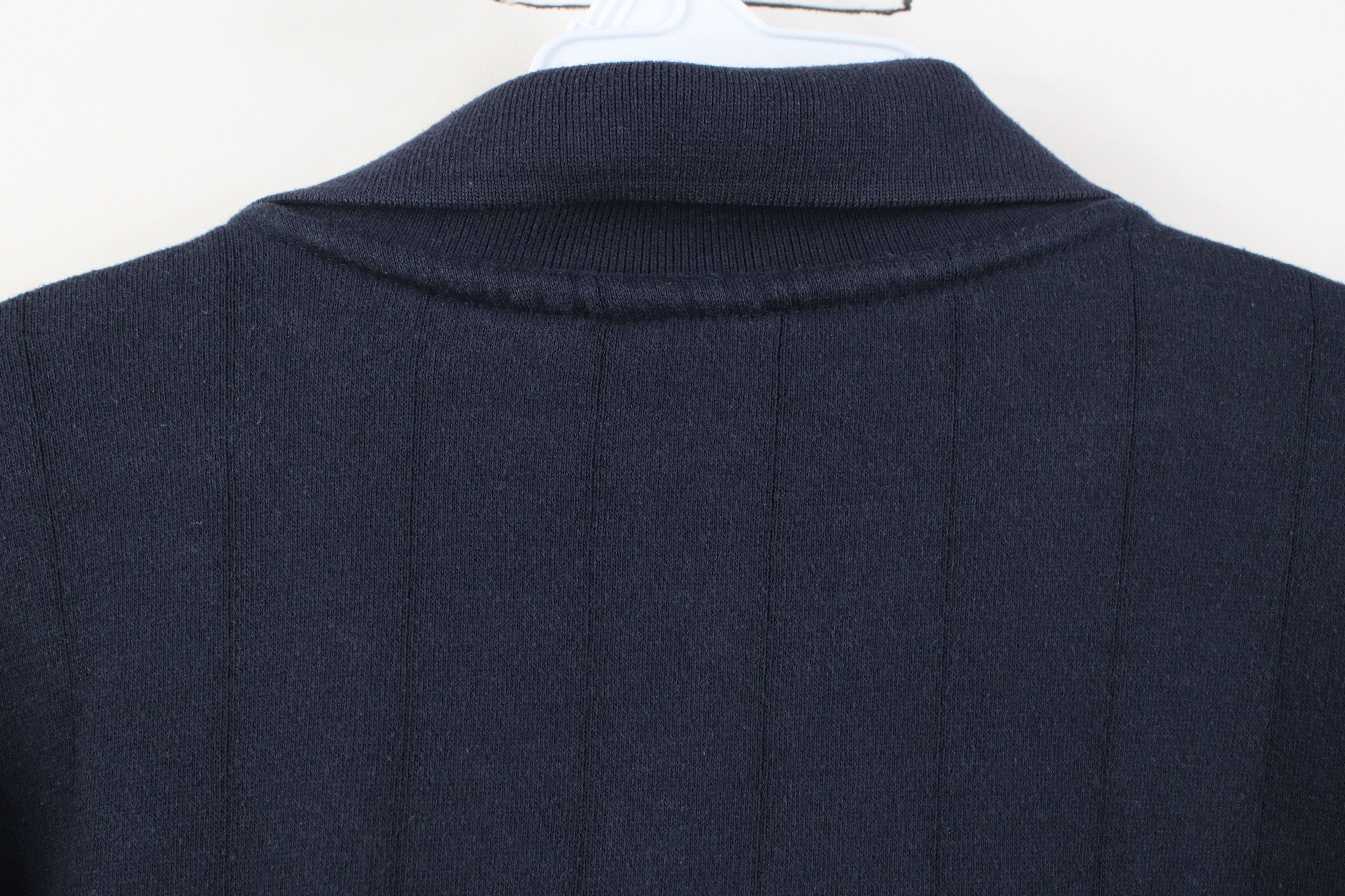 Vintage Vintage 90s Streetwear Ribbed Collared Pullover Sweatshirt Size US L / EU 52-54 / 3 - 10 Thumbnail