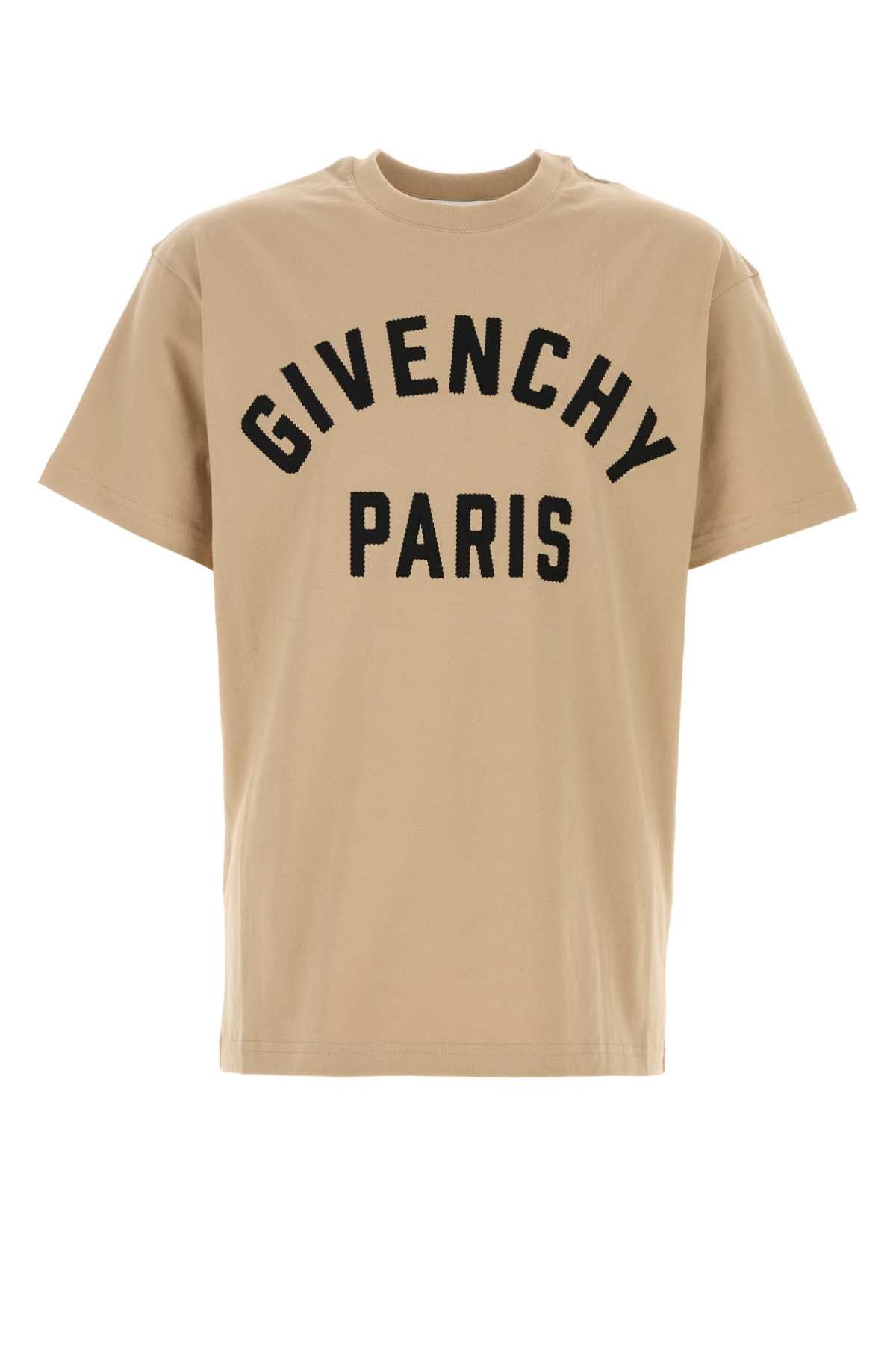 Givenchy Beige Cotton T-Shirt Size US XL / EU 56 / 4 - 1 Thumbnail