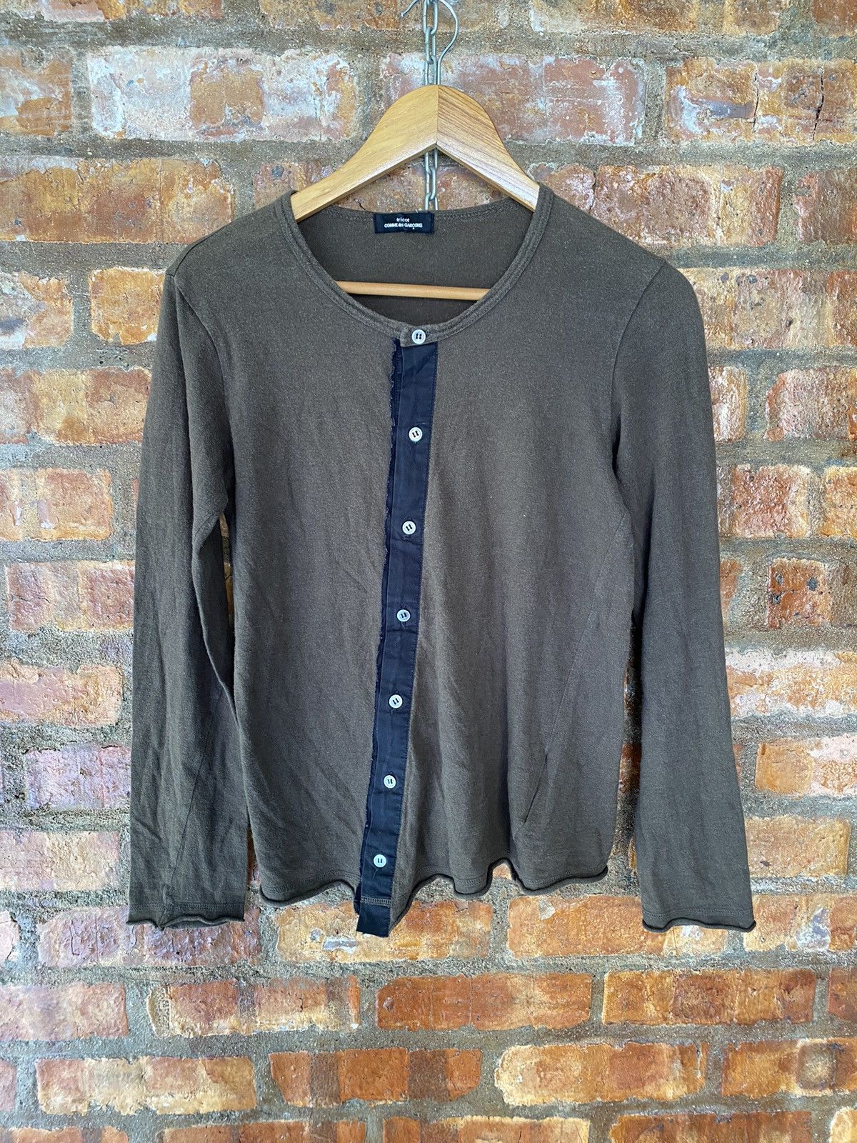 Comme des Garcons AW03 Tricot Asymmetrical button wool Size M / US 6-8 / IT 42-44 - 2 Thumbnail