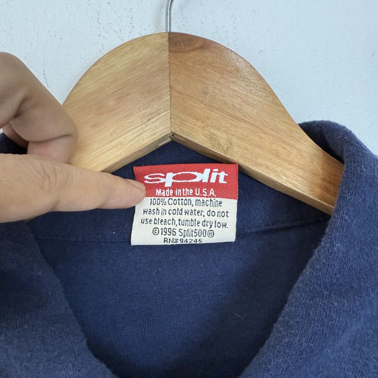 Split 90’s Split Skateboard Rugby Shirt. Size US L / EU 52-54 / 3 - 5 Thumbnail
