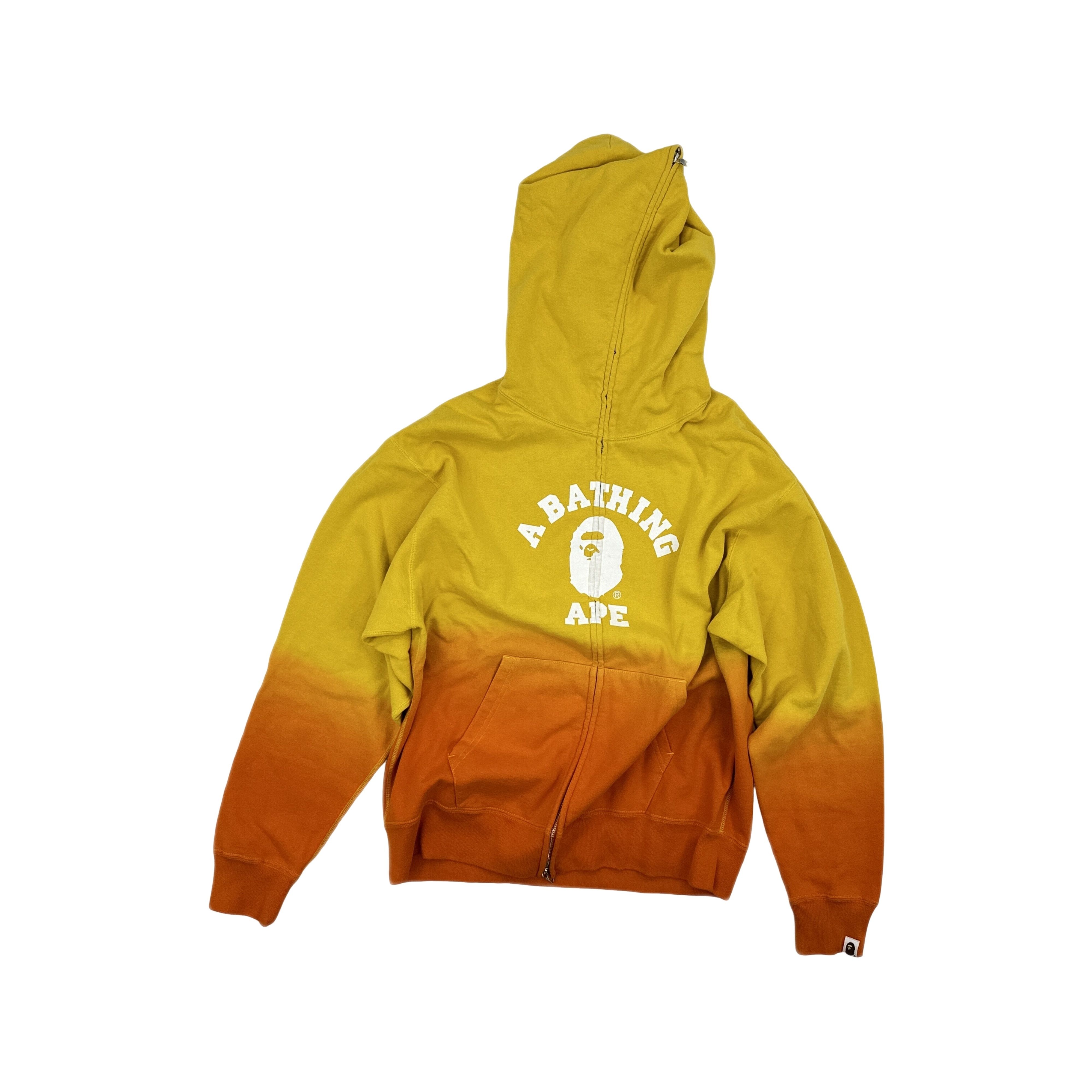 Bape A BATHING APE Gradient Logo Zip Hoodie Size L Size US L / EU 52-54 / 3 - 1 Thumbnail