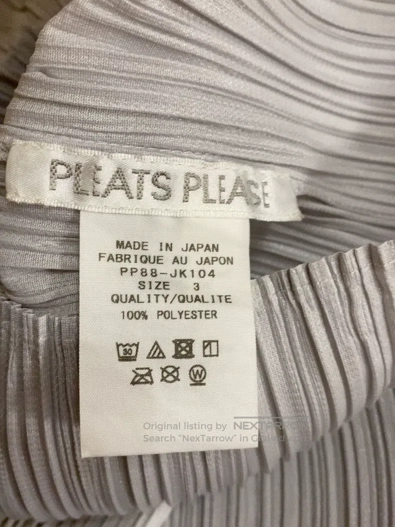 Issey Miyake Issey Miyake Gray Long Sleeve Top Size L / US 10 / IT 46 - 3 Thumbnail