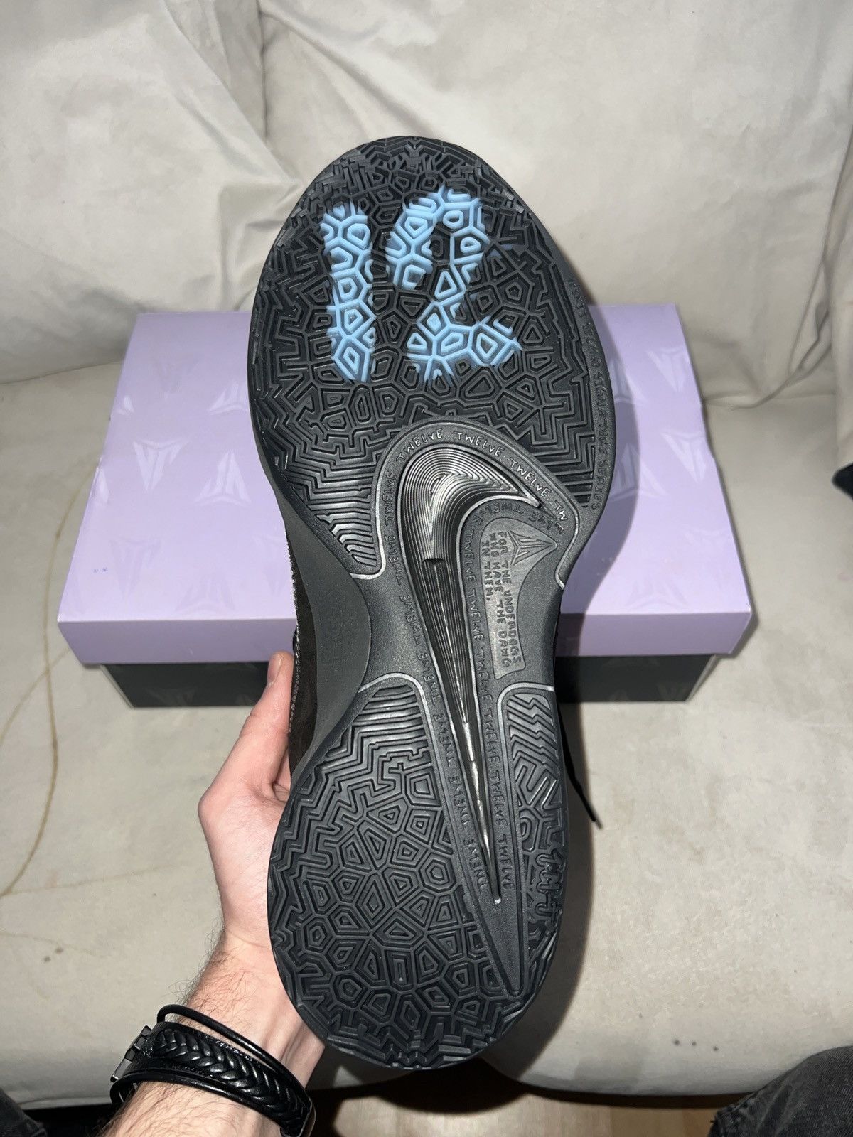 Nike Nike x Swarovski Ja 2 "Black Label - Scratch Bling" Size US 12 / EU 45 - 7 Thumbnail